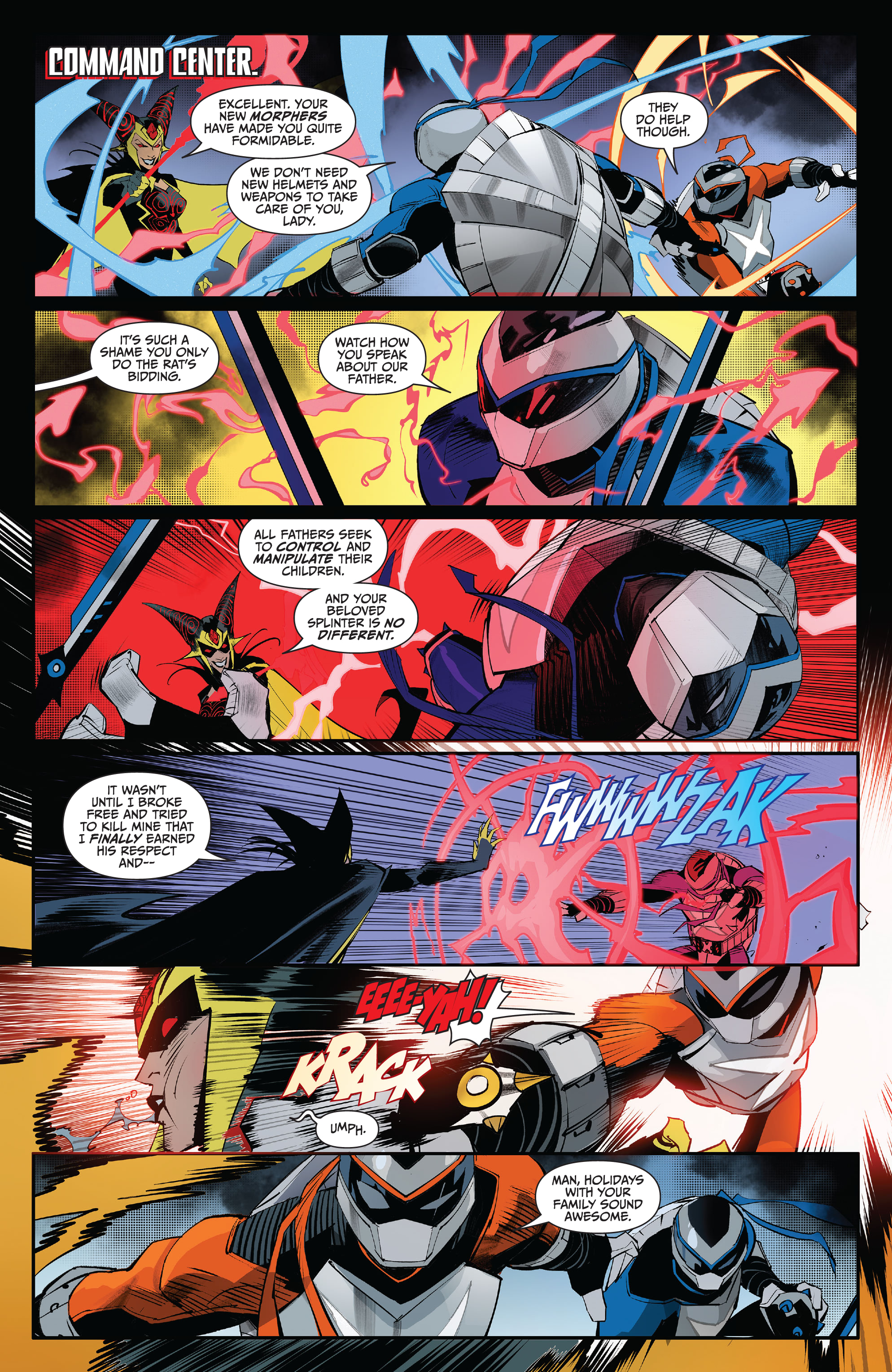 Read online Mighty Morphin Power Rangers/ Teenage Mutant Ninja Turtles II comic -  Issue #5 - 10
