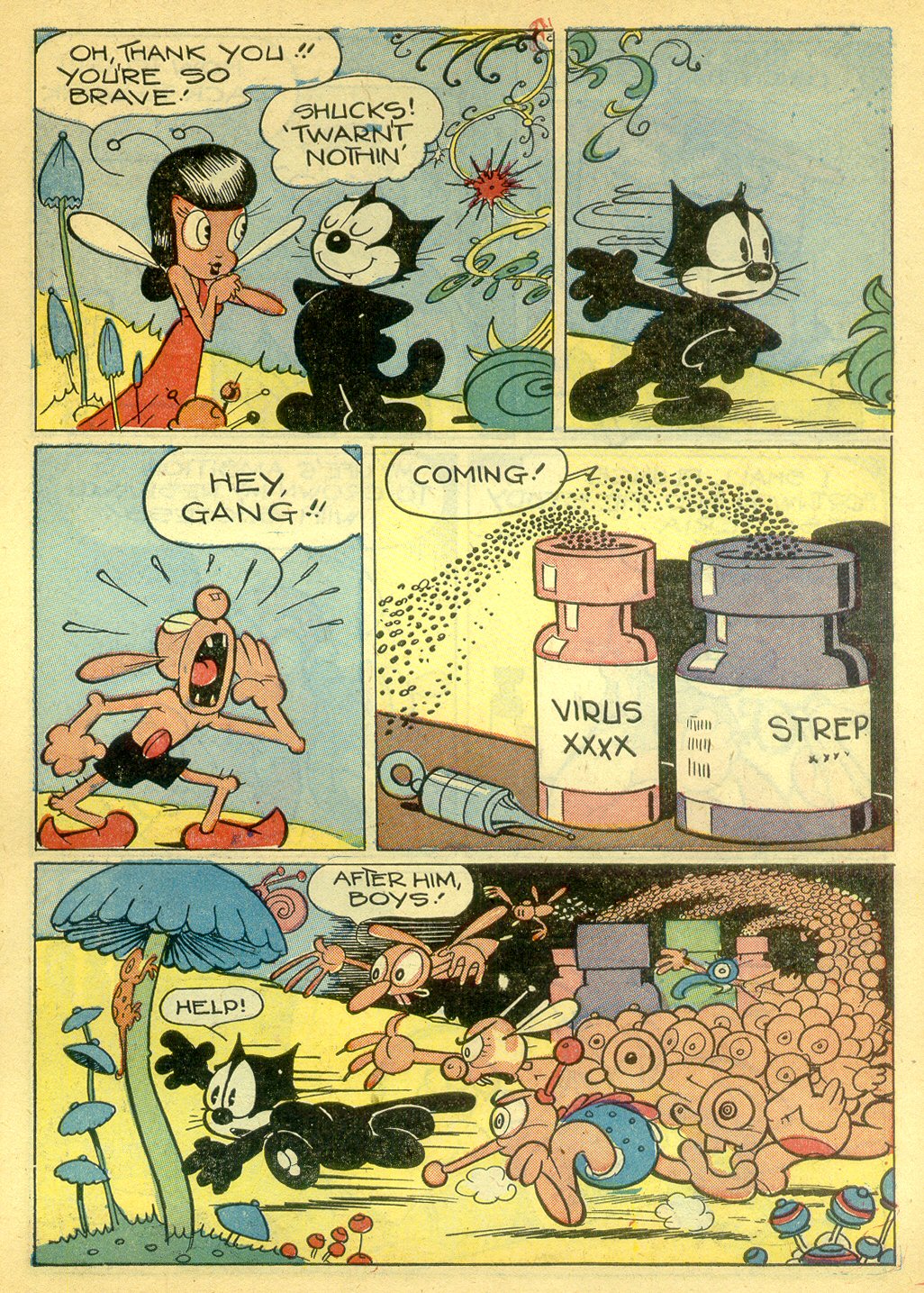 Read online Felix the Cat (1948) comic -  Issue #3 - 39