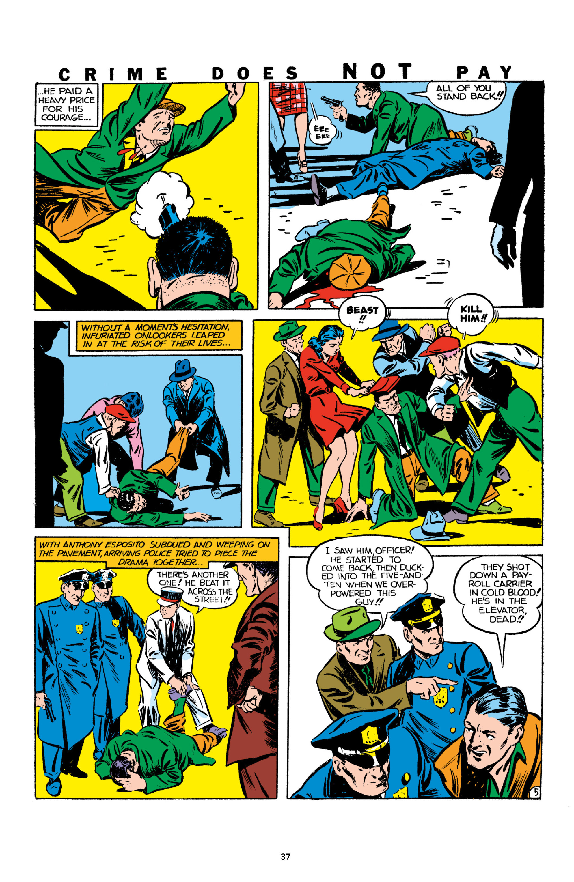 Read online Crime Does Not Pay Archives comic -  Issue # TPB 1 (Part 1) - 40