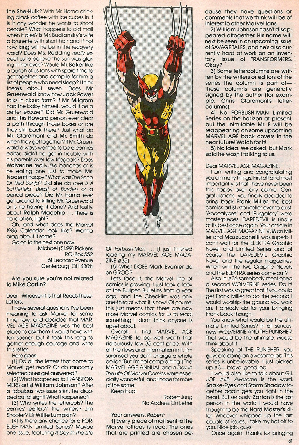 Read online Marvel Age comic -  Issue #41 - 31