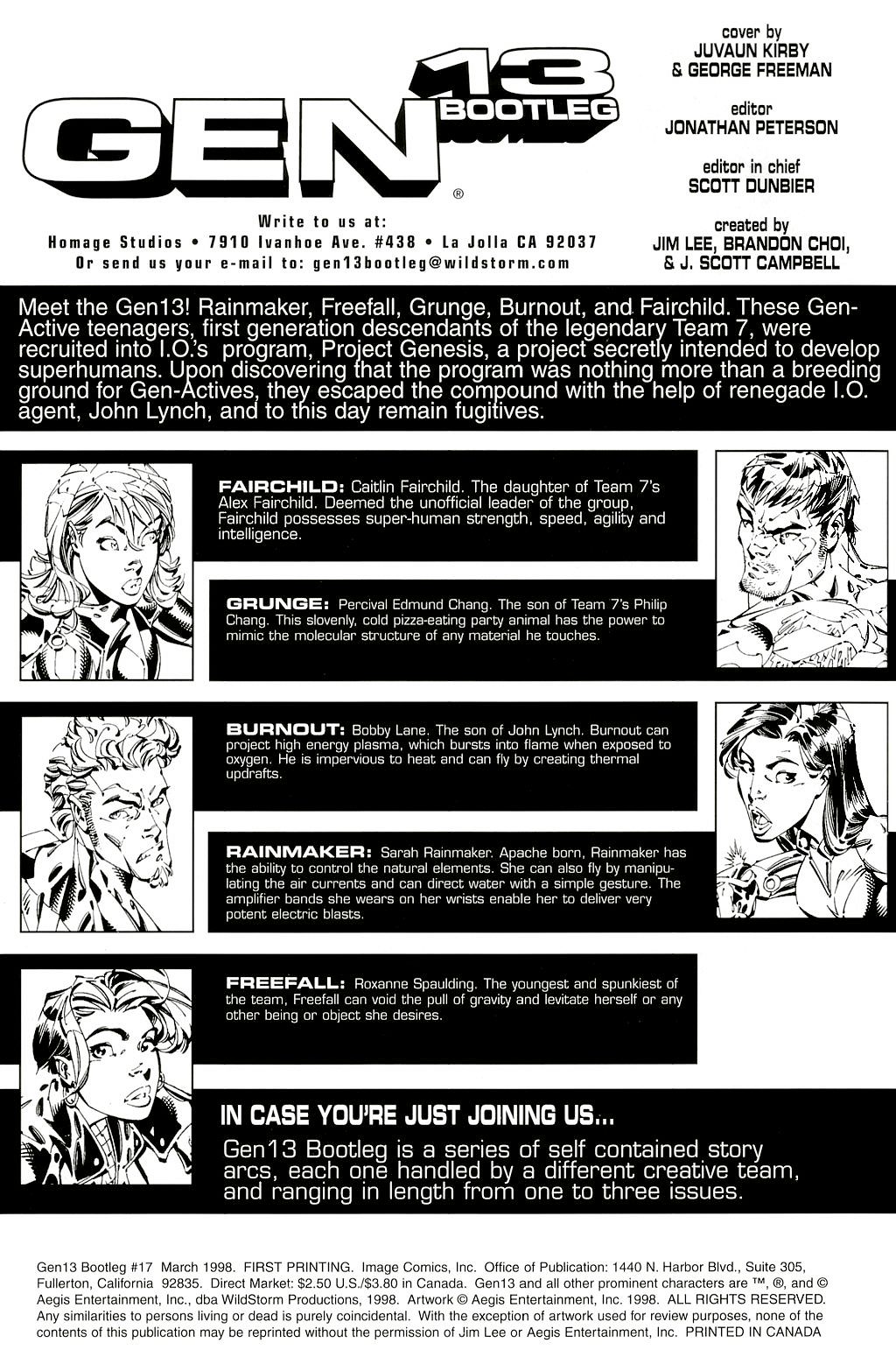 Read online Gen13 Bootleg comic -  Issue #17 - 2