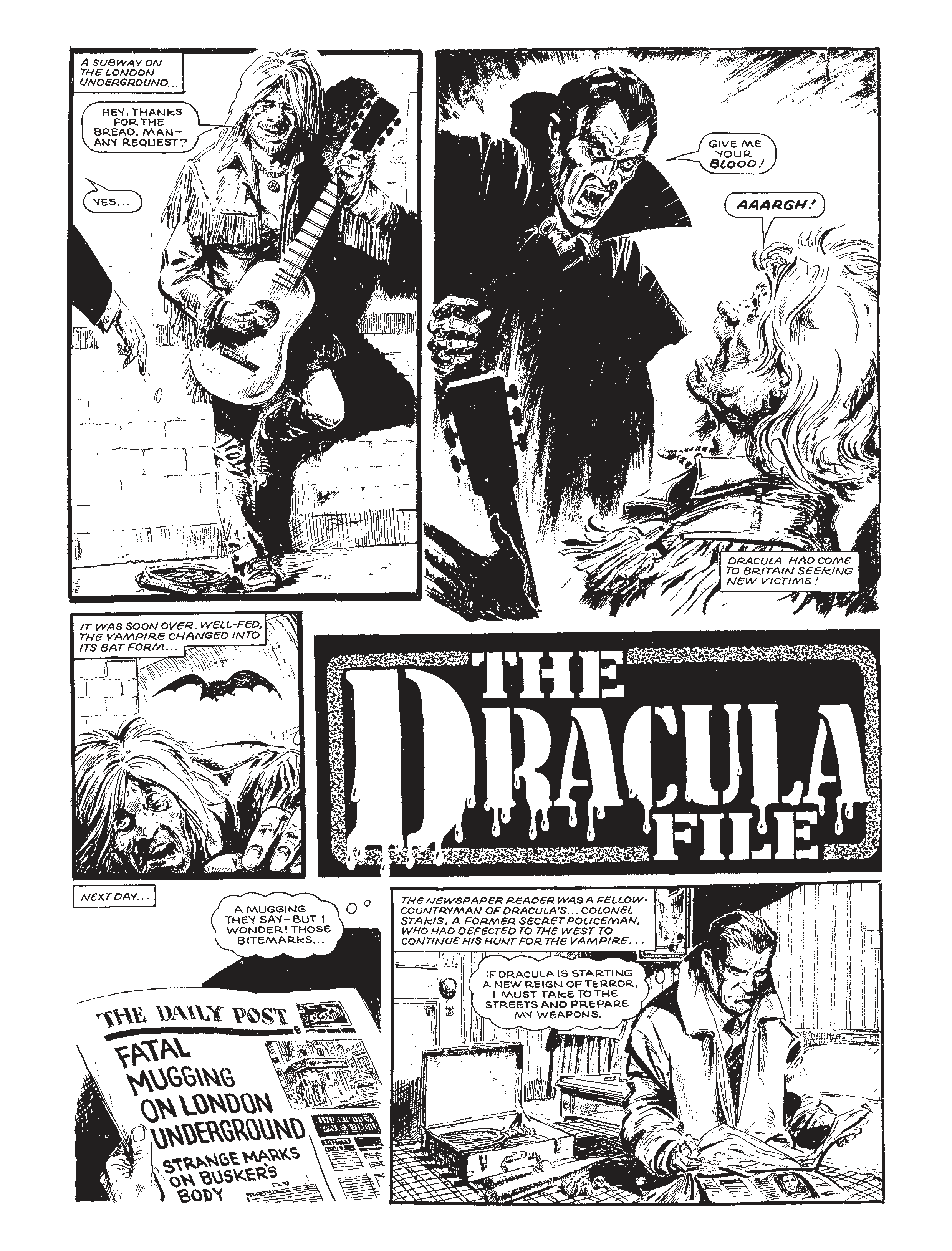 Read online The Dracula File comic -  Issue # TPB - 72