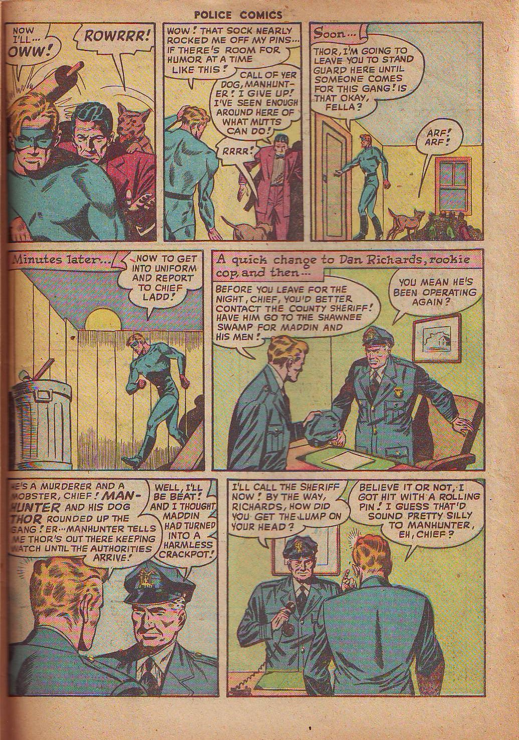 Read online Police Comics comic -  Issue #85 - 49