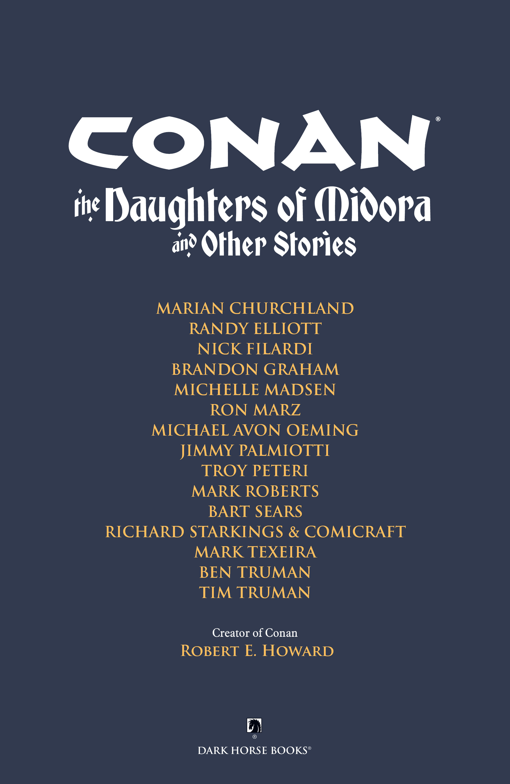 Read online Conan: The Daughters of Midora and Other Stories comic -  Issue # TPB - 5