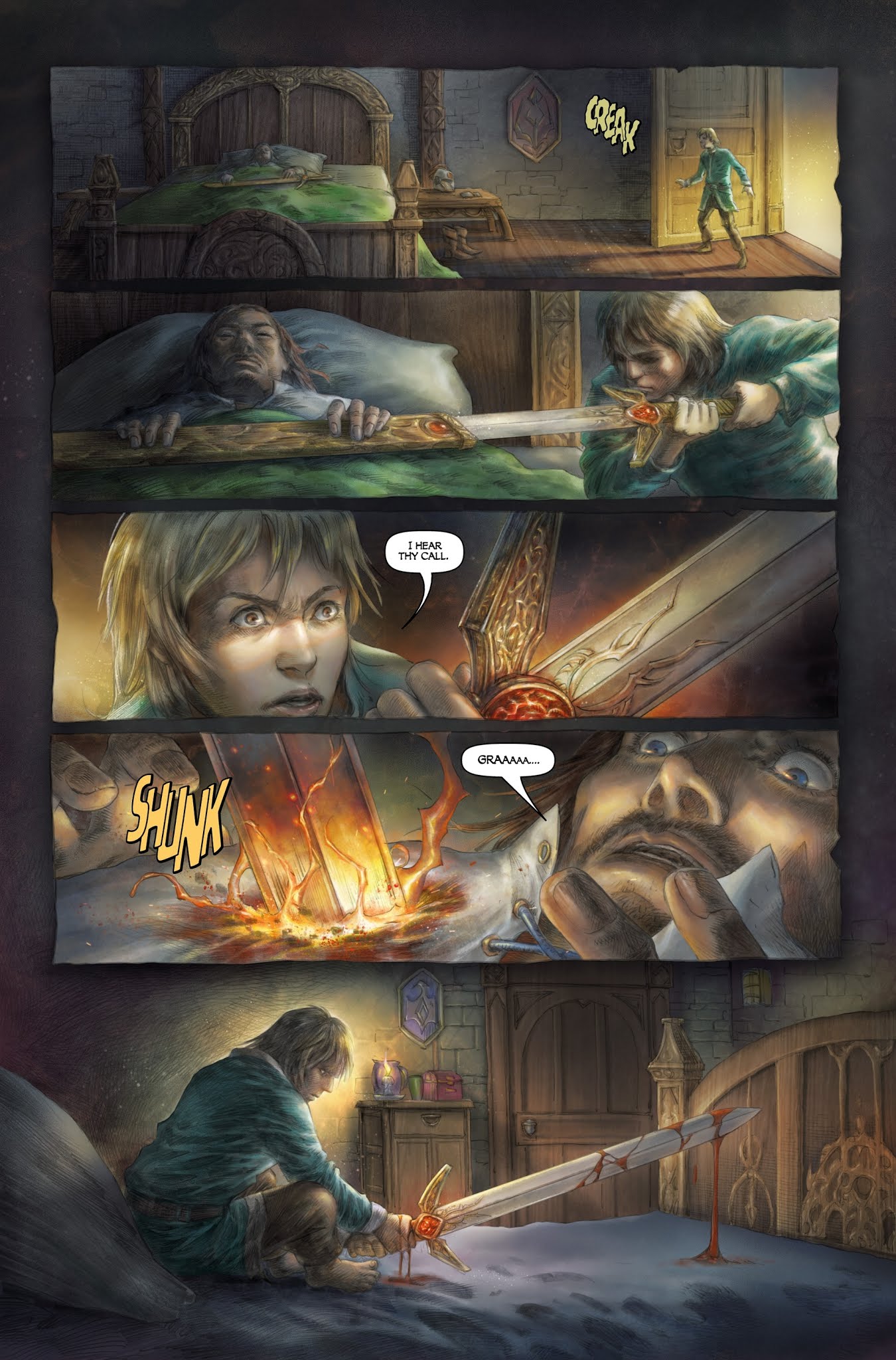 Read online Dark Souls: Winter's Spite comic -  Issue #4 - 10