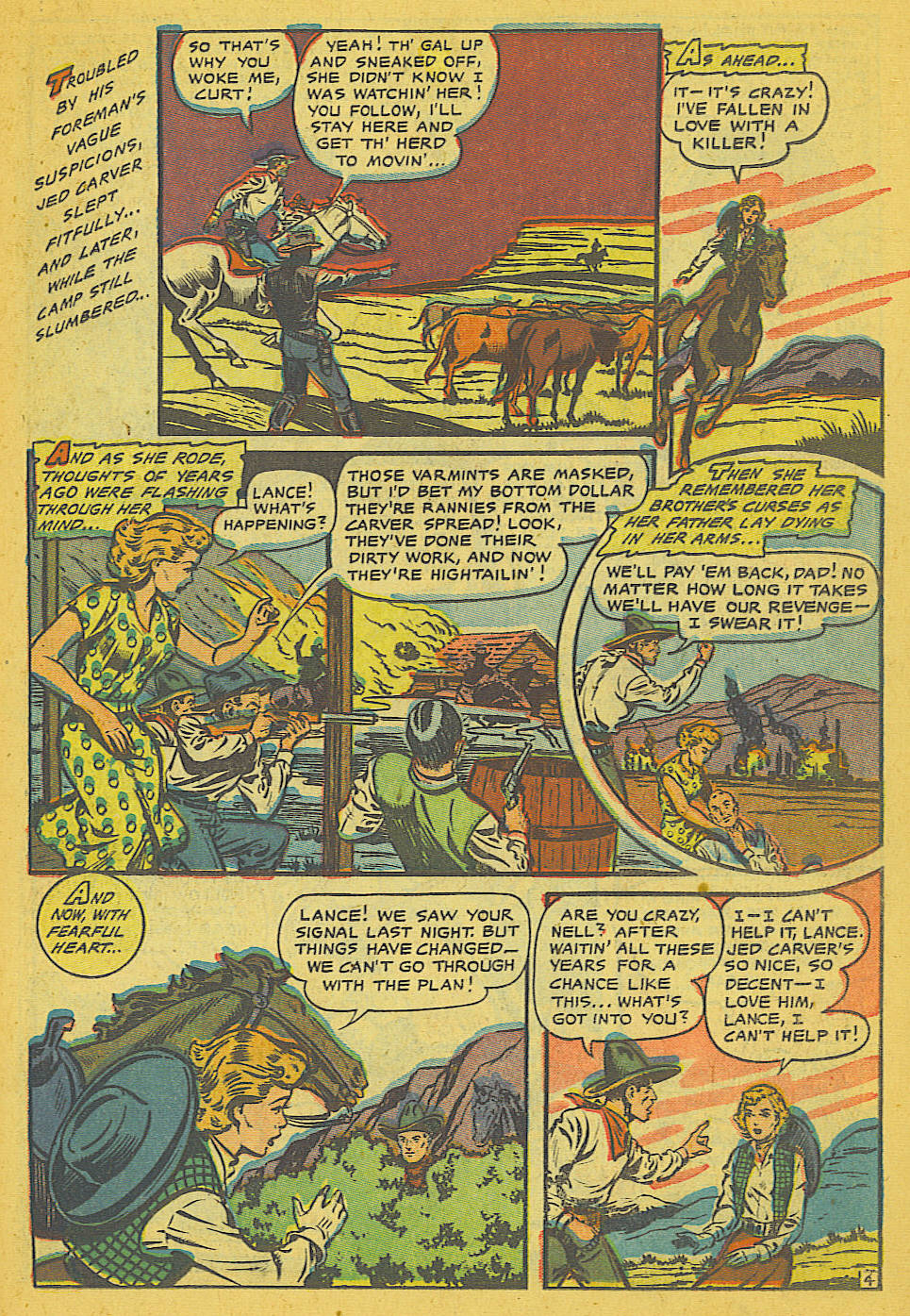 Cowgirl Romances (1950) issue 8 - Page 19