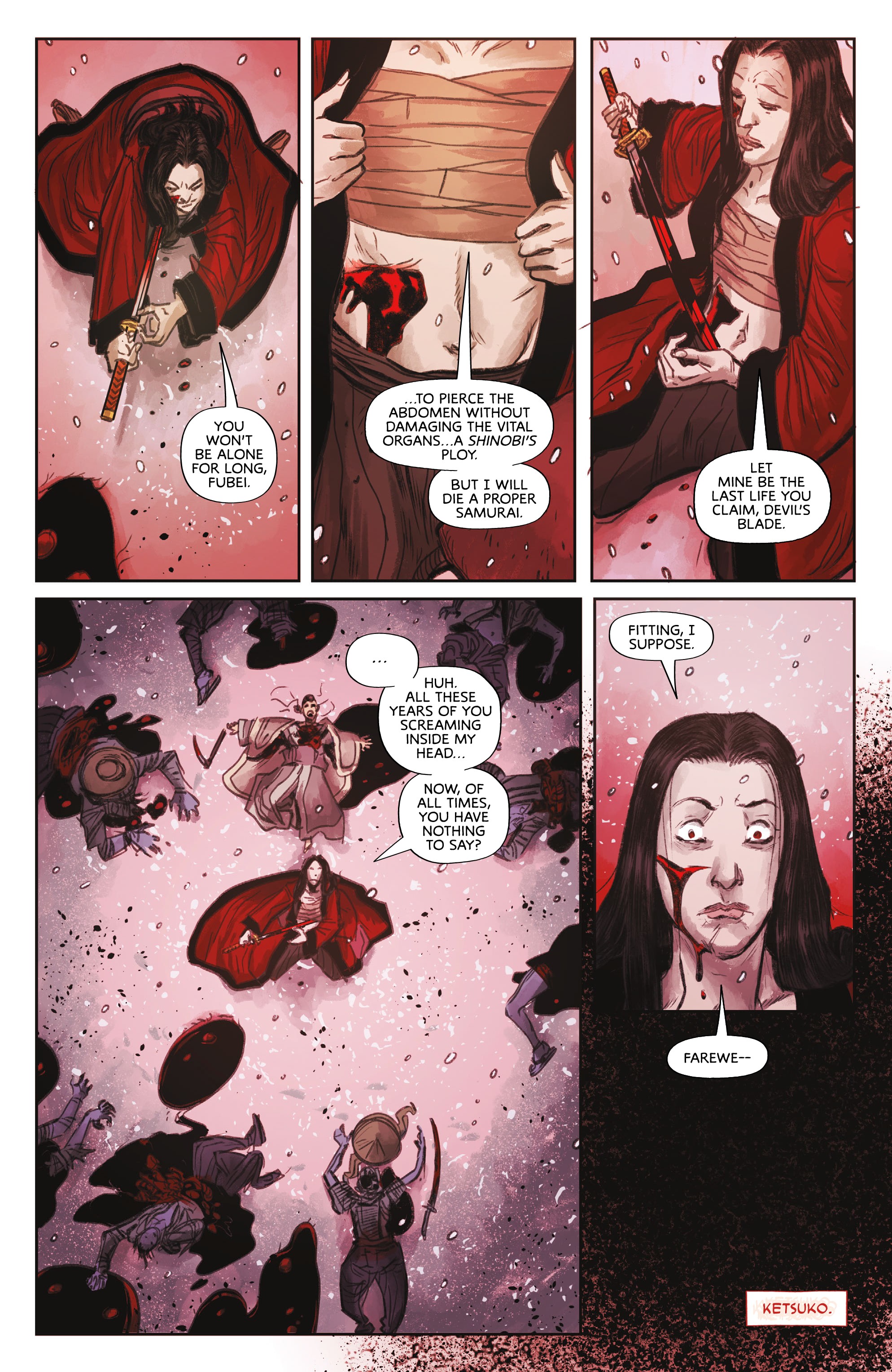 Read online The Devil's Red Bride comic -  Issue #5 - 23