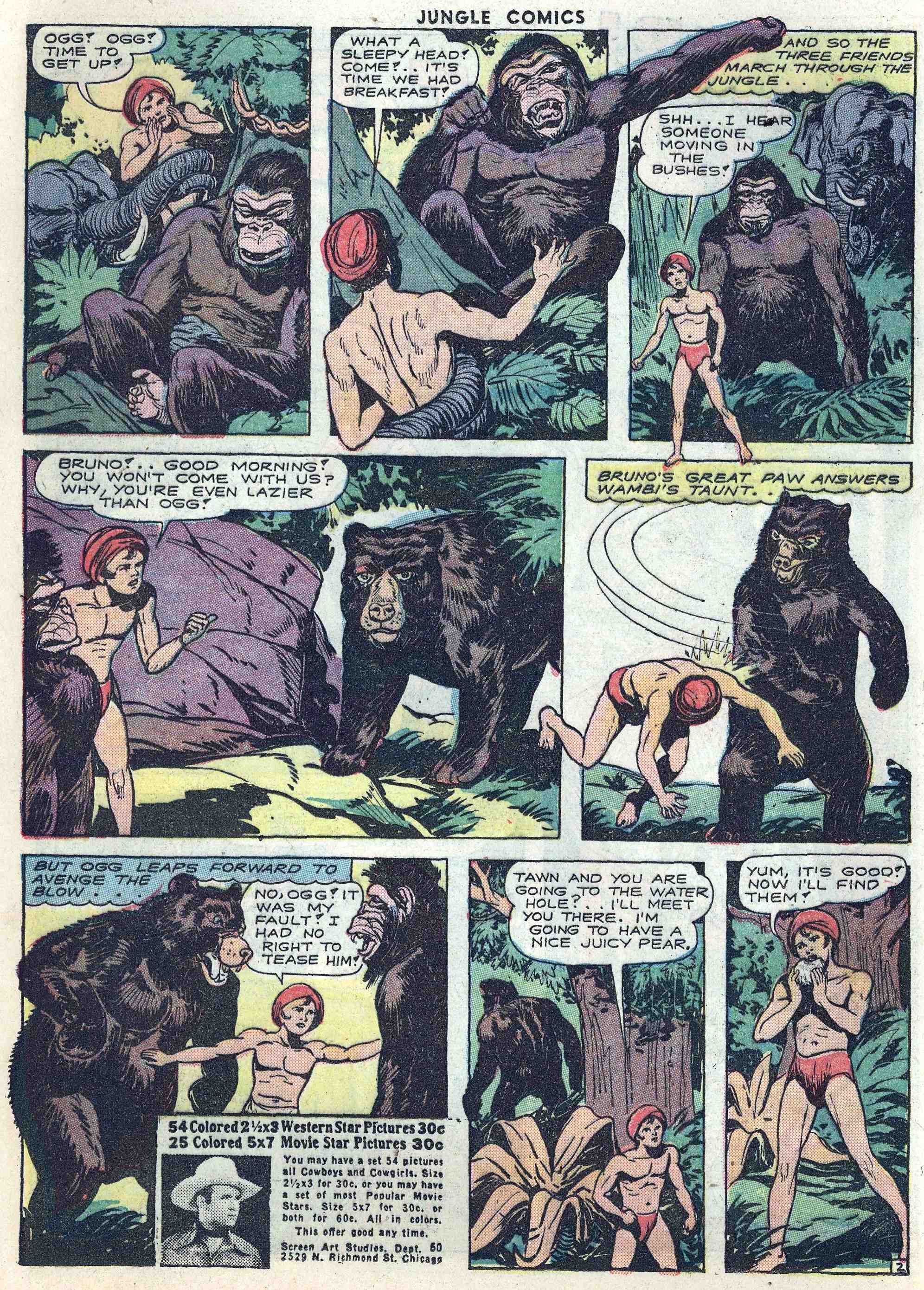 Read online Jungle Comics comic -  Issue #47 - 28