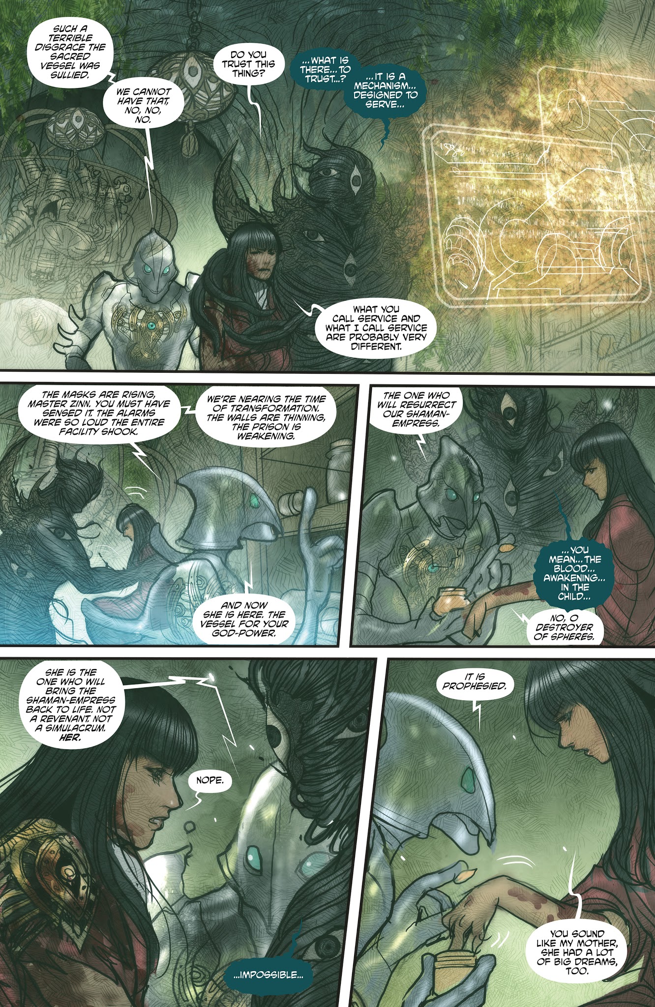 Read online Monstress comic -  Issue #16 - 14