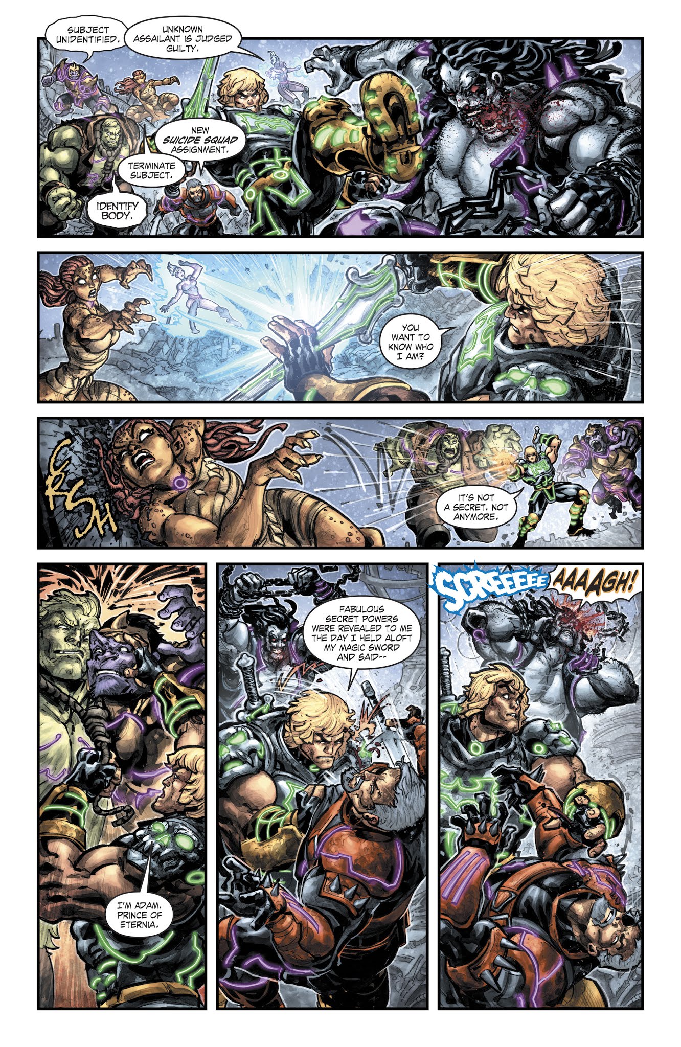 Read online Injustice Vs. Masters of the Universe comic -  Issue #3 - 19