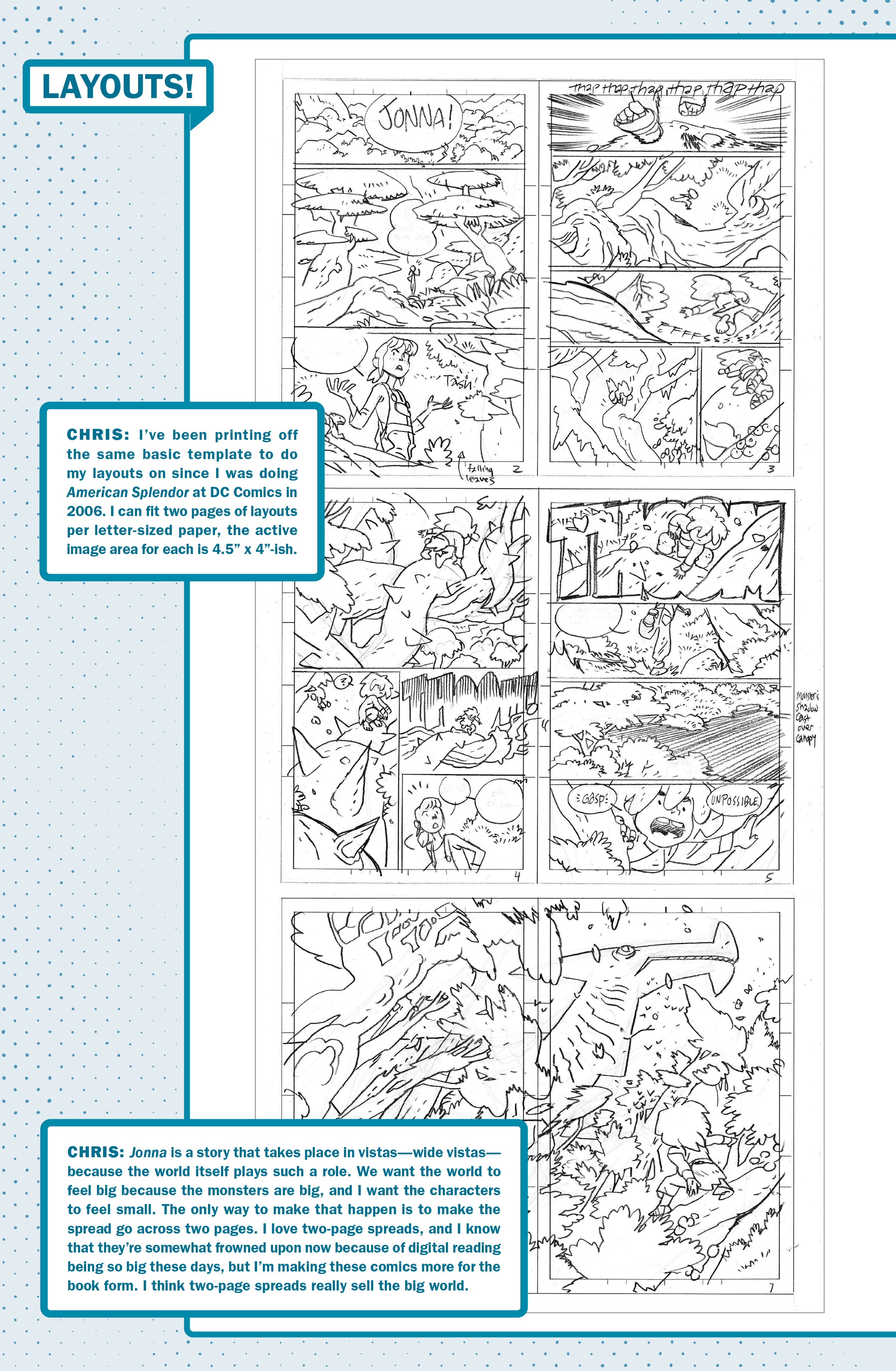 Read online Jonna and the Unpossible Monsters comic -  Issue # _Drawing Board Edition - 24