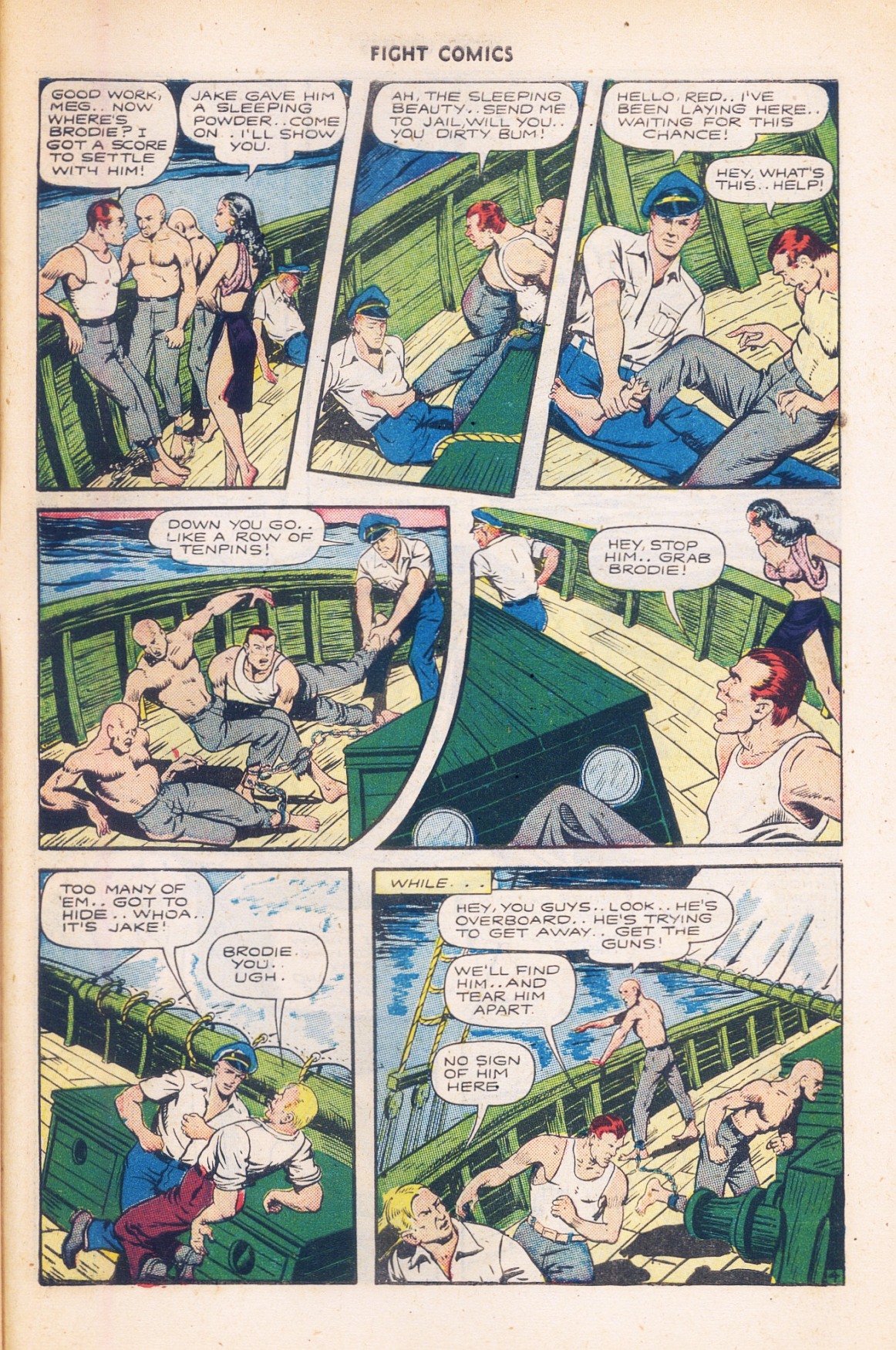 Read online Fight Comics comic -  Issue #41 - 31