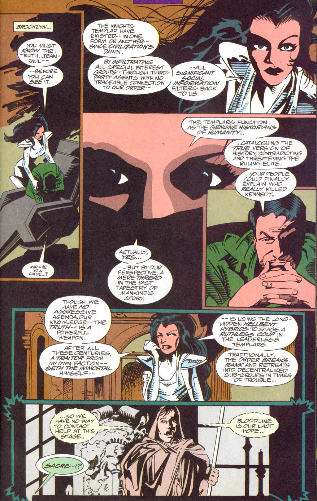 Read online Marc Spector: Moon Knight comic -  Issue #50 - 22