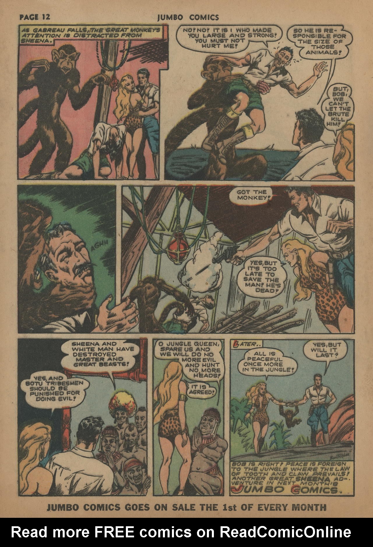 Read online Jumbo Comics comic -  Issue #47 - 14