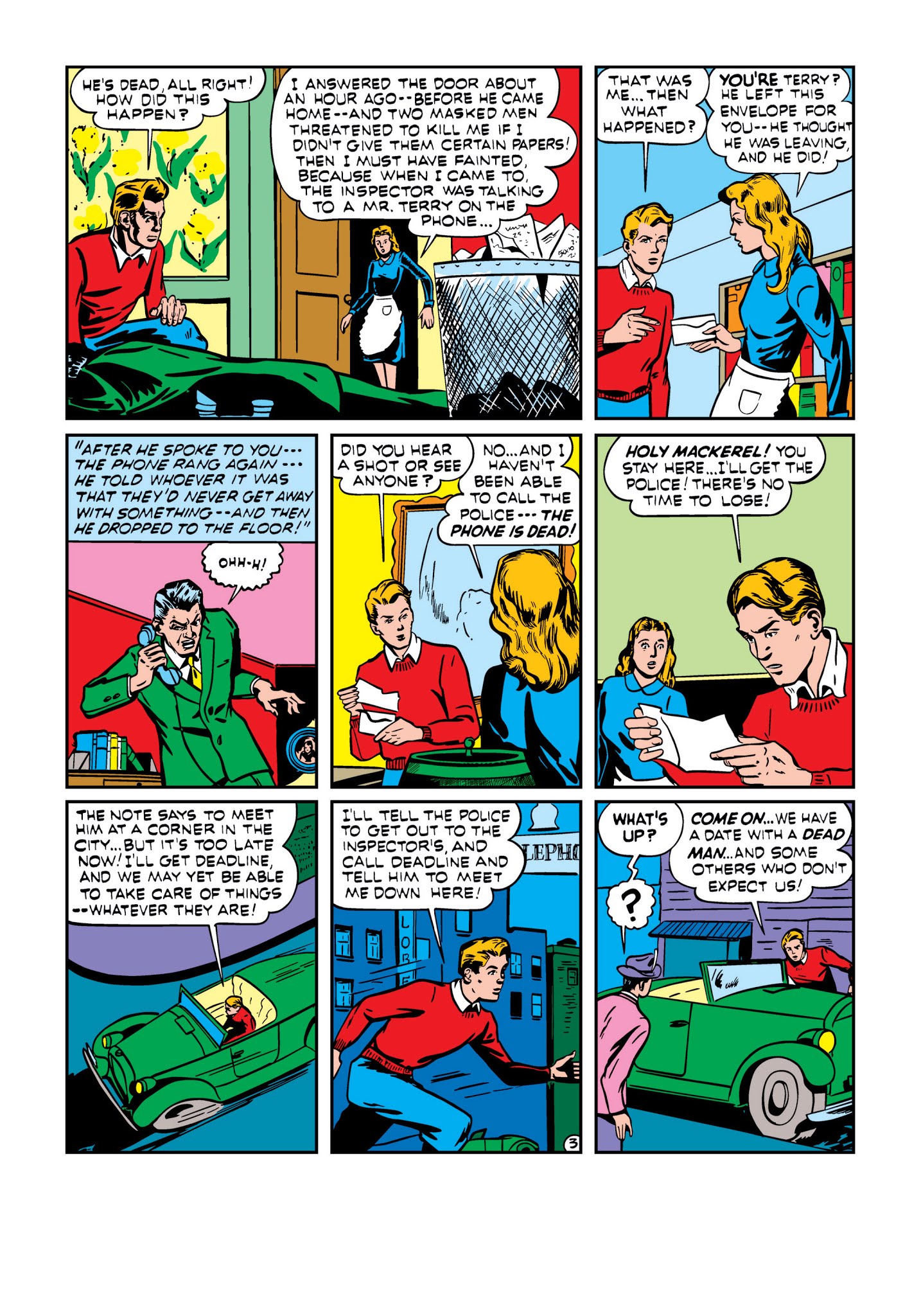 Read online Marvel Masterworks: Golden Age Marvel Comics comic -  Issue # TPB 5 (Part 3) - 51