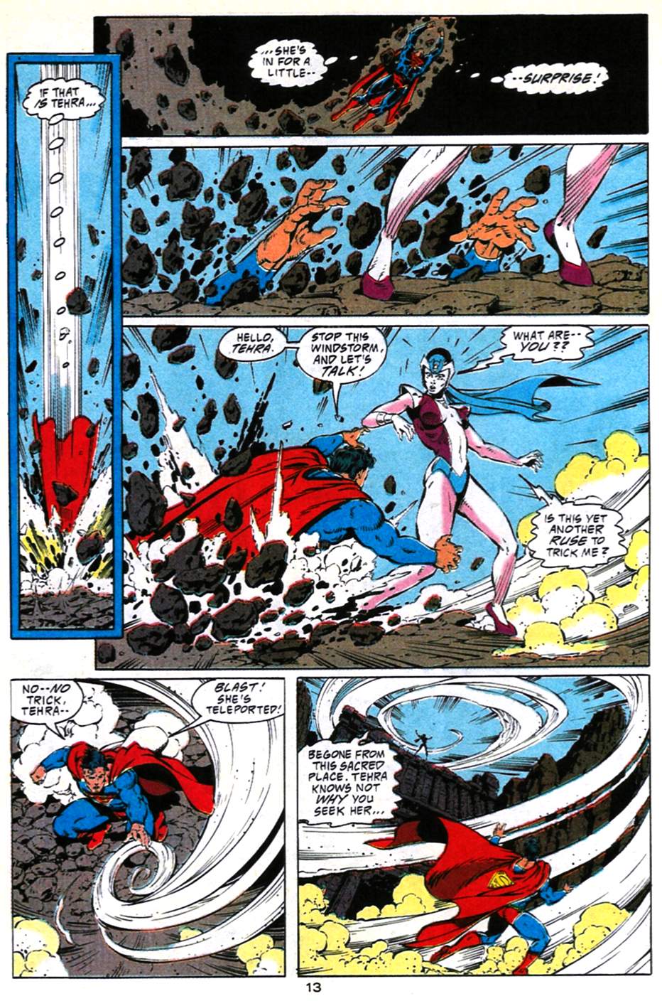 Read online Adventures of Superman (1987) comic -  Issue #490 - 14