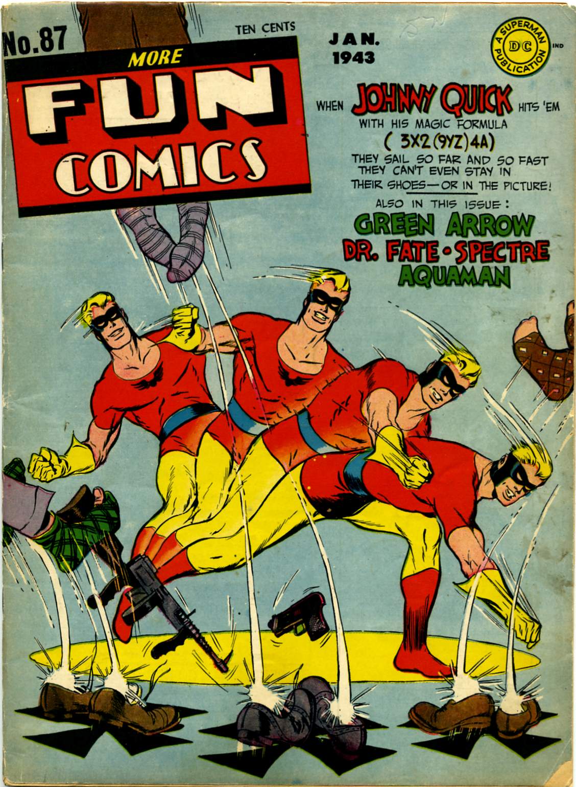 Read online More Fun Comics comic -  Issue #87 - 1