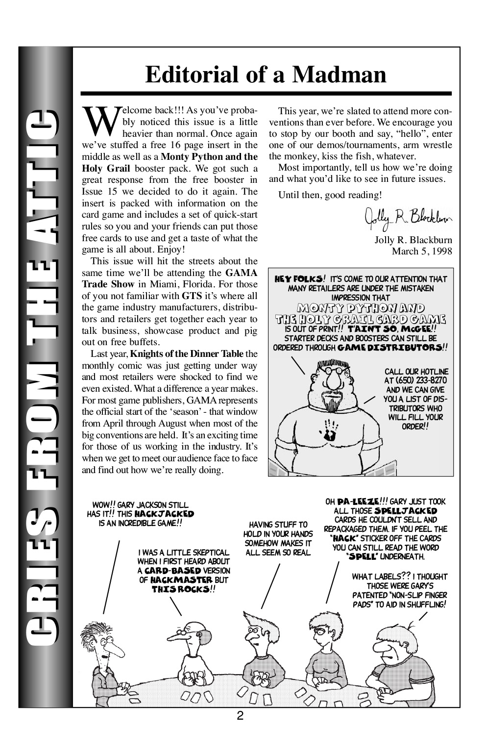 Read online Knights of the Dinner Table comic -  Issue #18 - 4