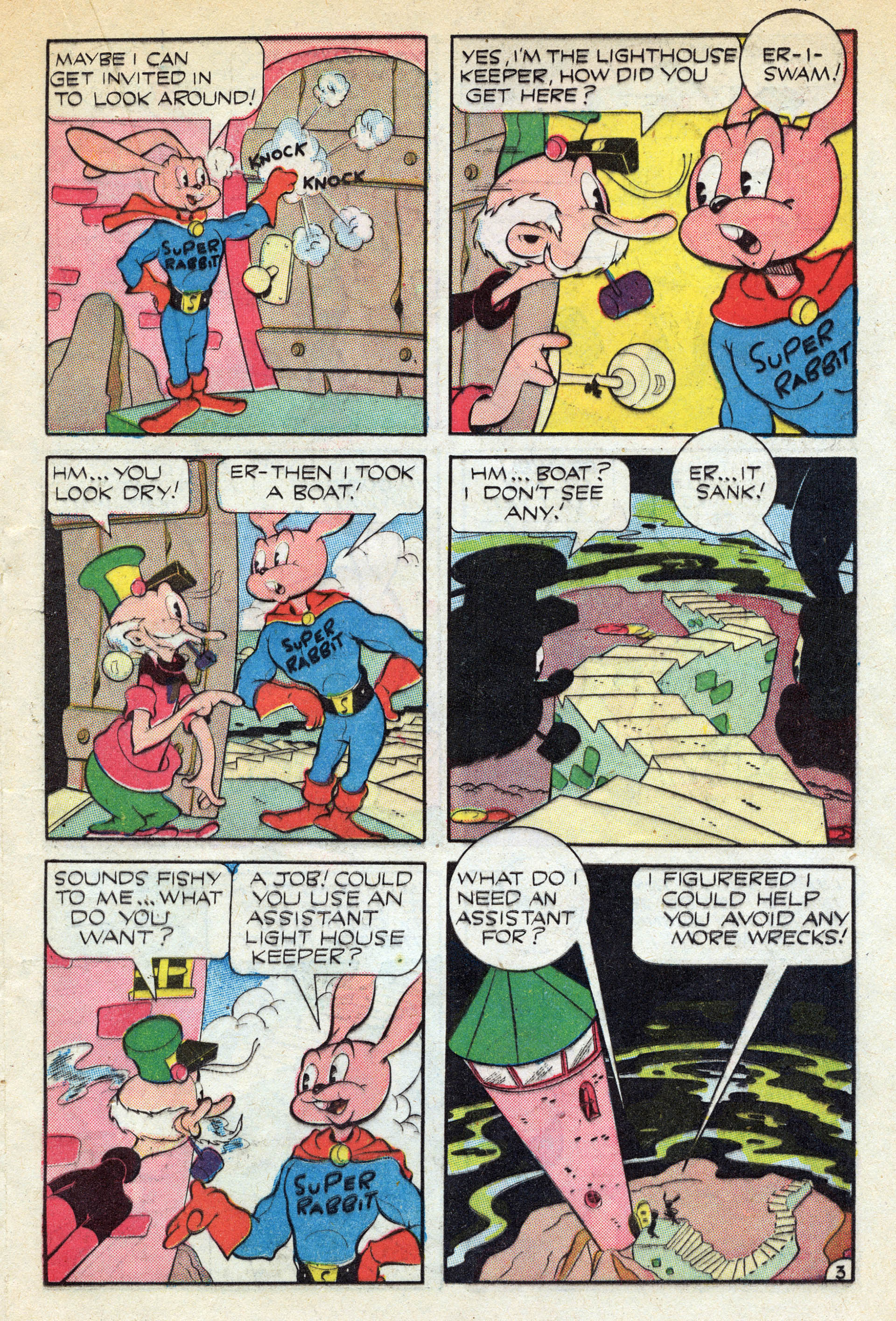 Read online Super Rabbit comic -  Issue #2 - 25