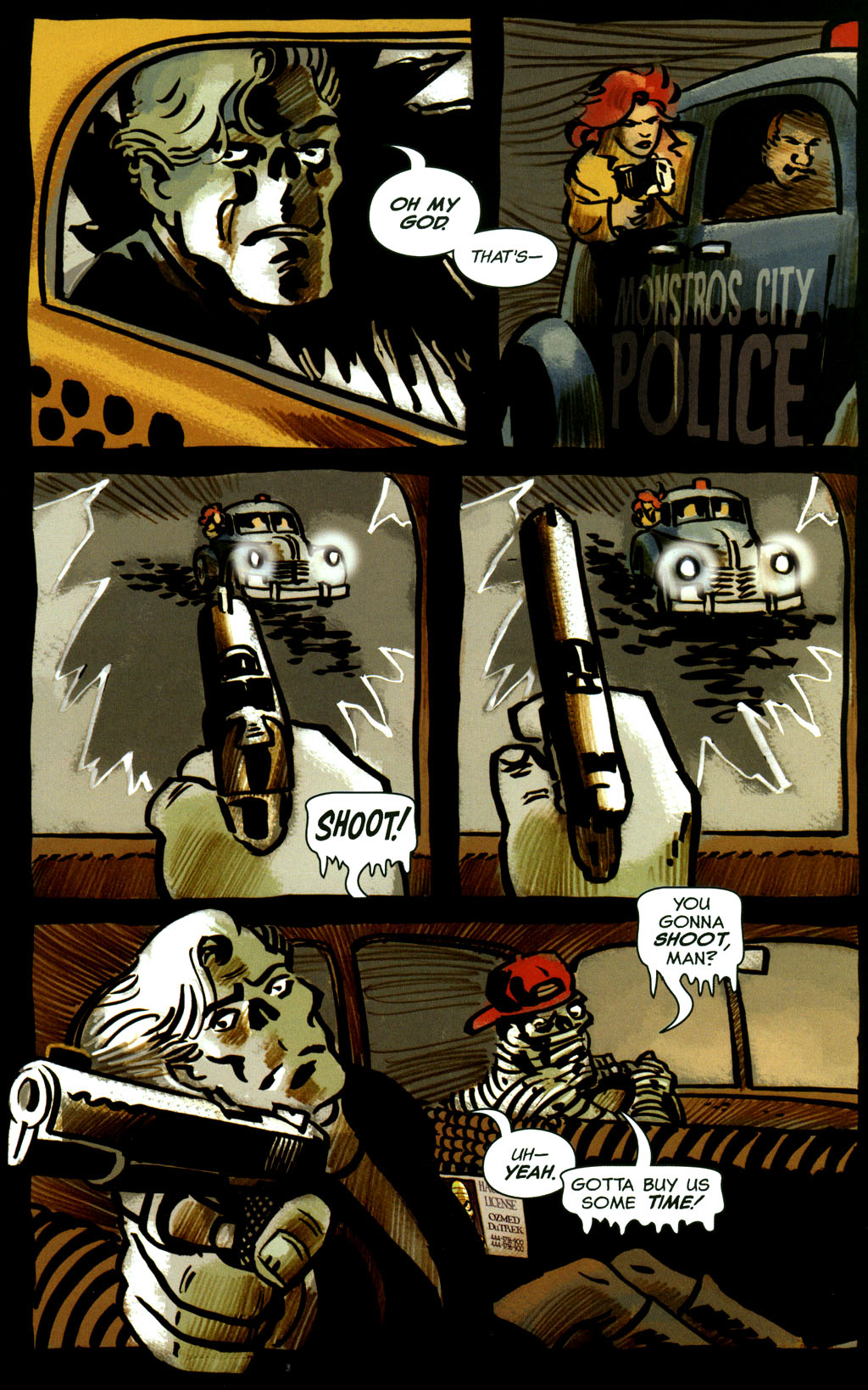 Read online Frankenstein Mobster comic -  Issue #4 - 13