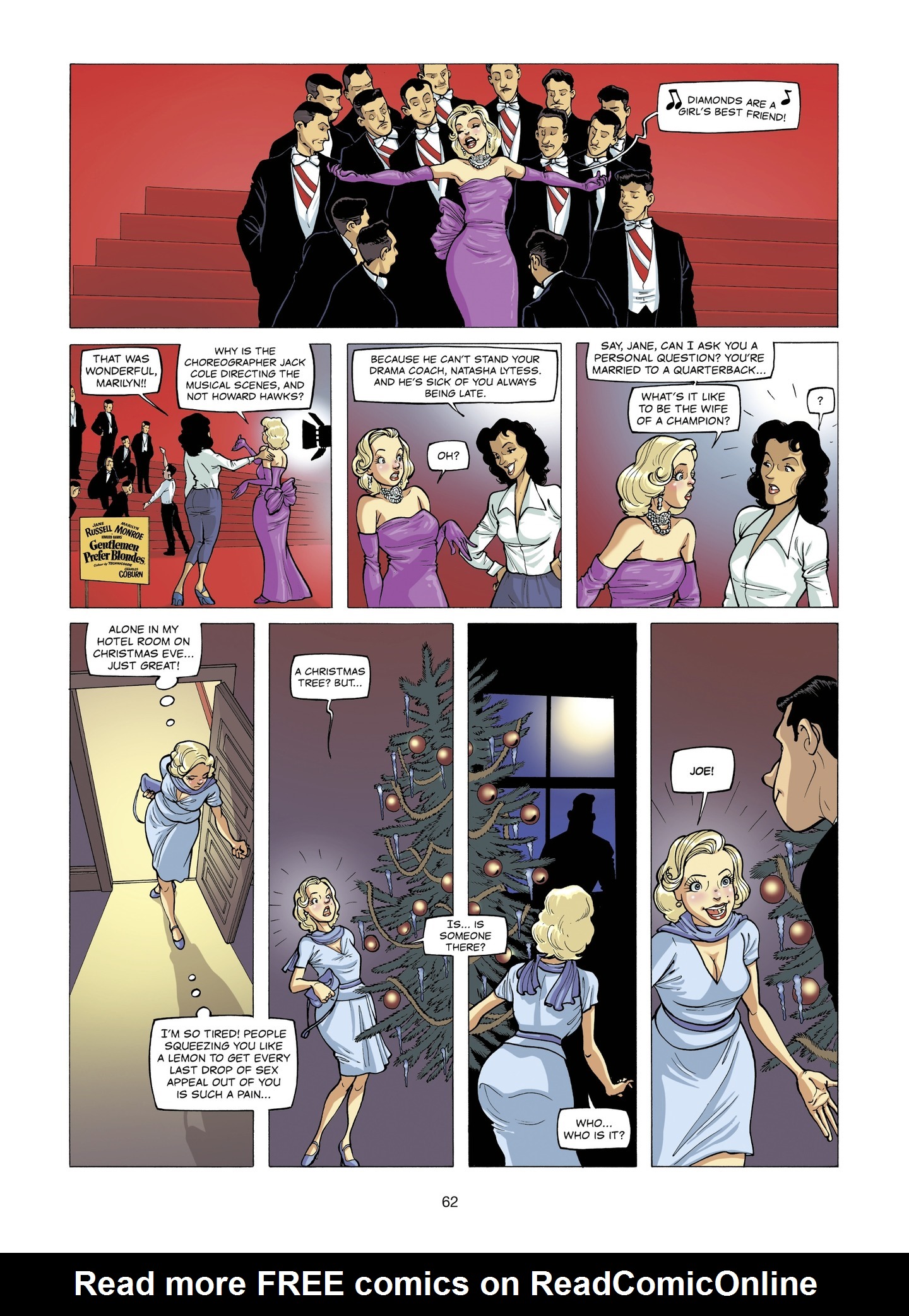 Read online The Stars of History: Marilyn Monroe comic -  Issue # TPB - 62