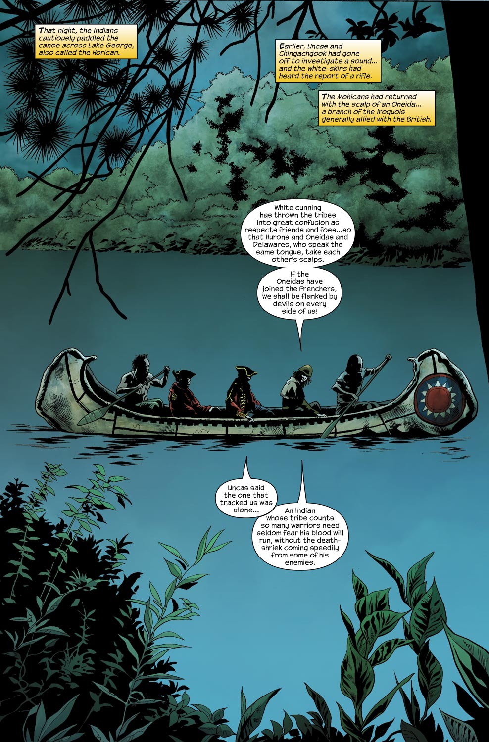 Read online The Last of the Mohicans comic -  Issue #4 - 3