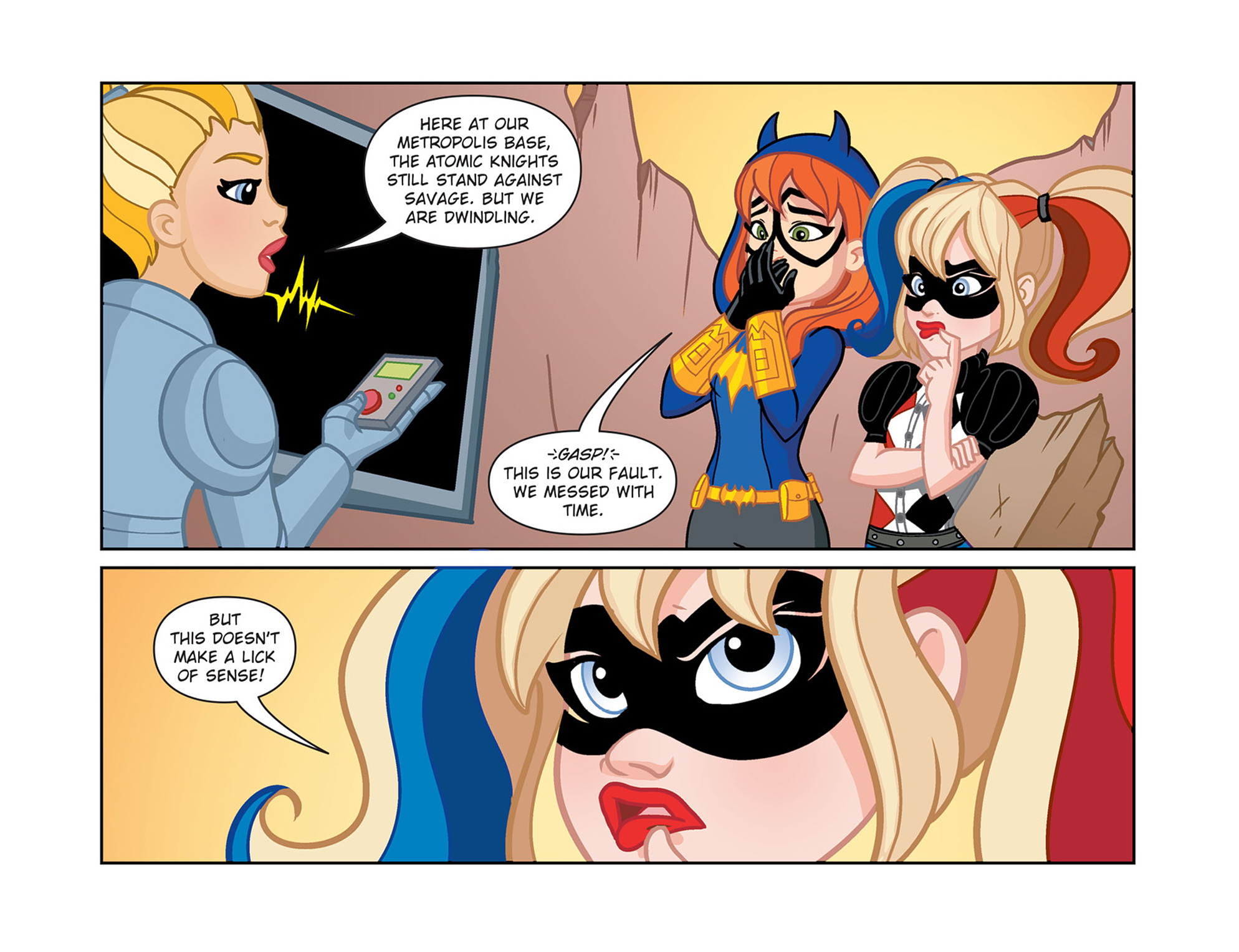 Read online DC Super Hero Girls: Past Times at Super Hero High comic -  Issue #7 - 18