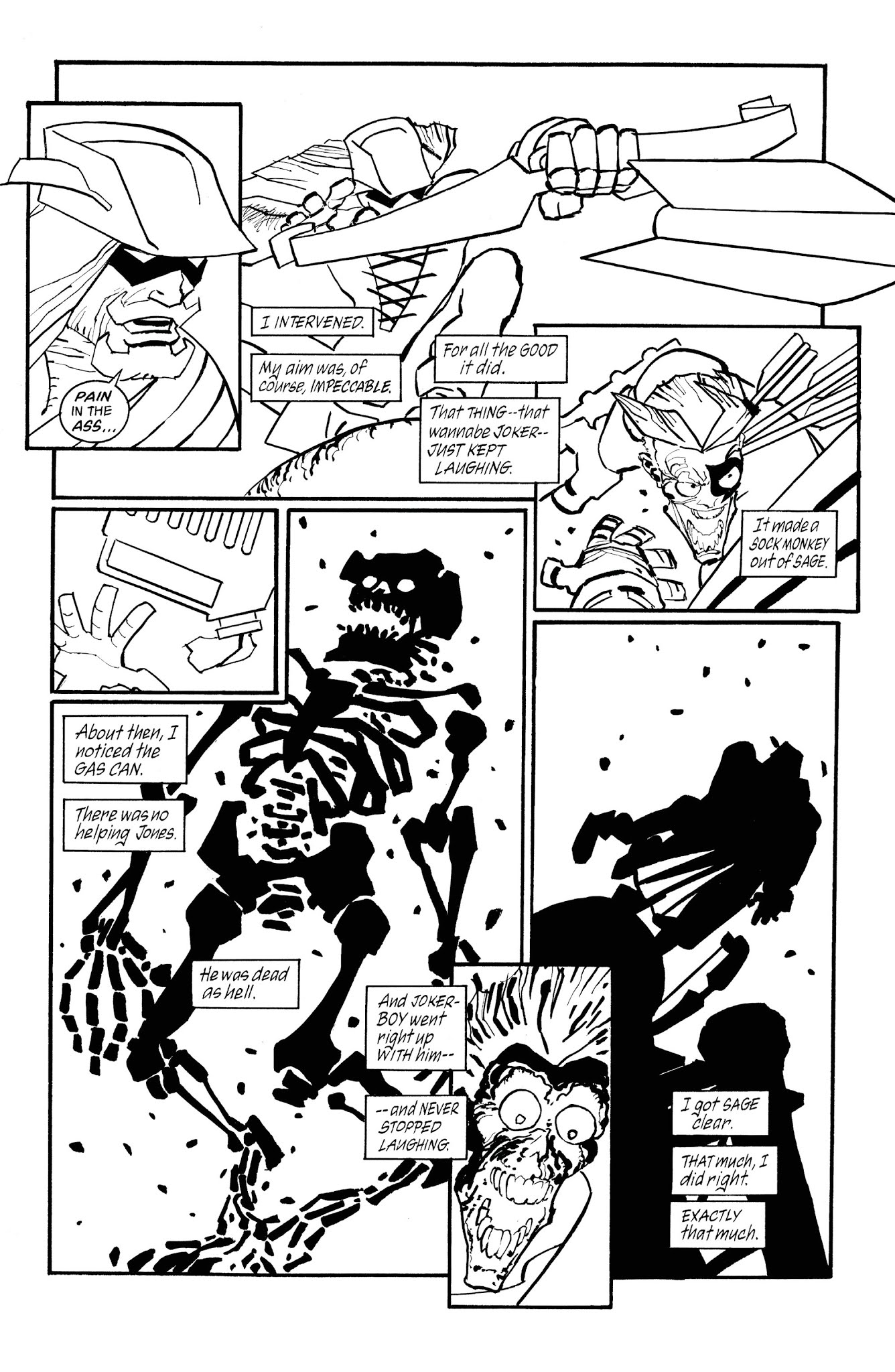 Read online Batman Noir: The Dark Knight Strikes Again comic -  Issue # TPB (Part 2) - 42