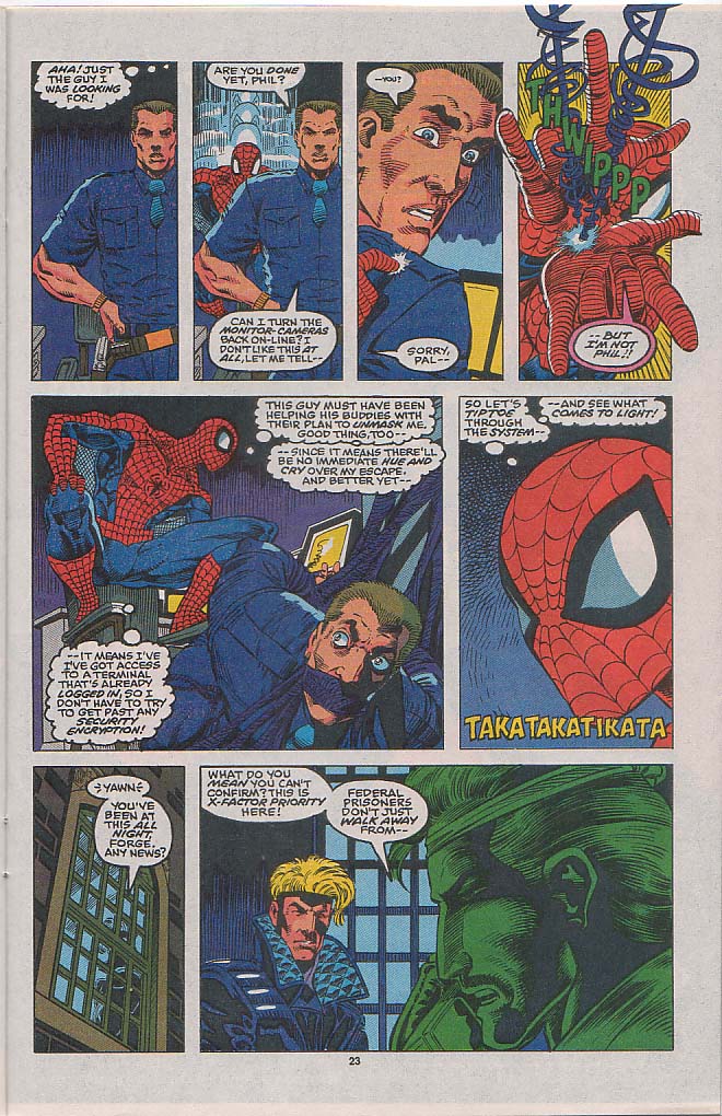 Spider-Man and X-Factor: Shadowgames issue 1 - Page 18
