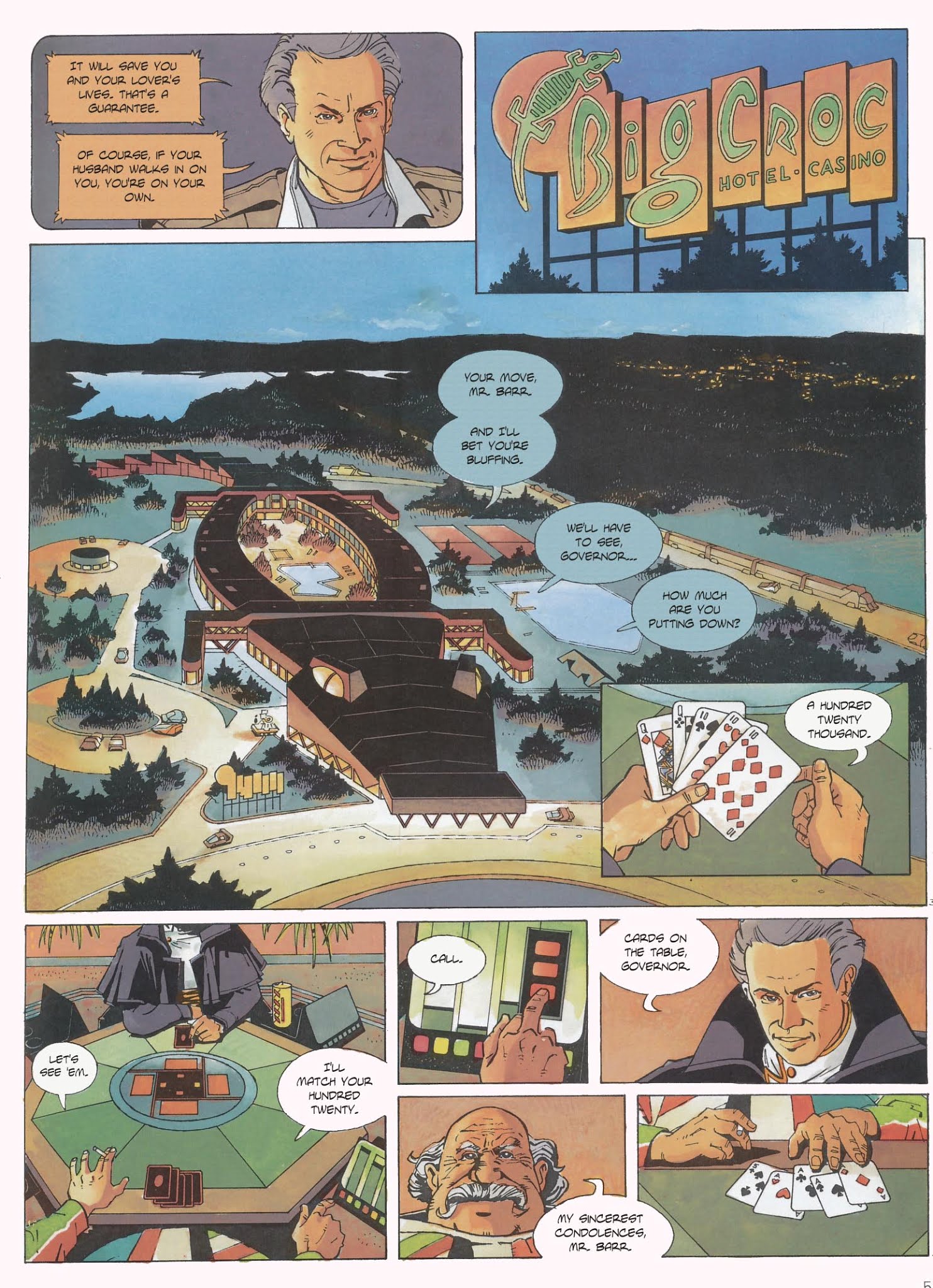 Read online Dallas Barr comic -  Issue #1 - 5