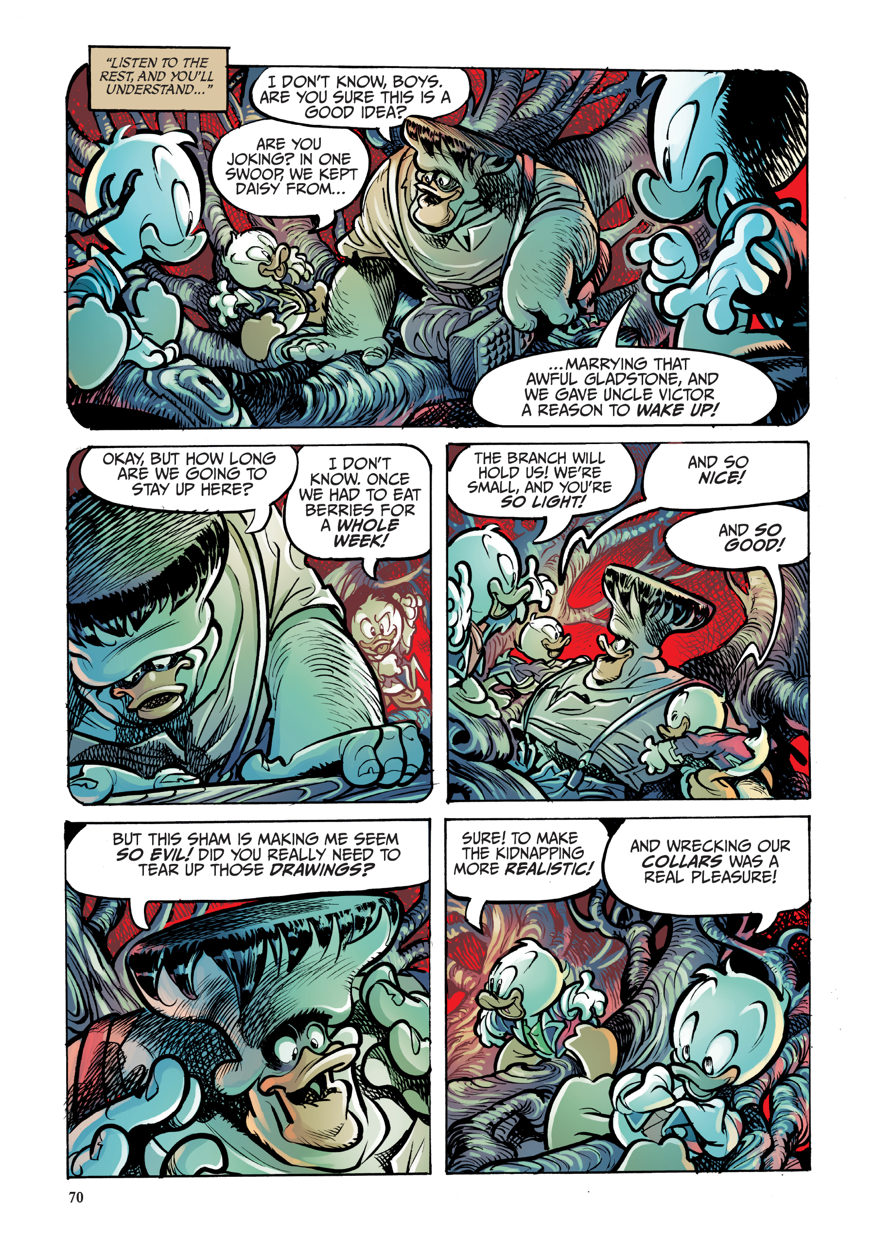 Read online Disney Frankenstein, Starring Donald Duck comic -  Issue # TPB - 70