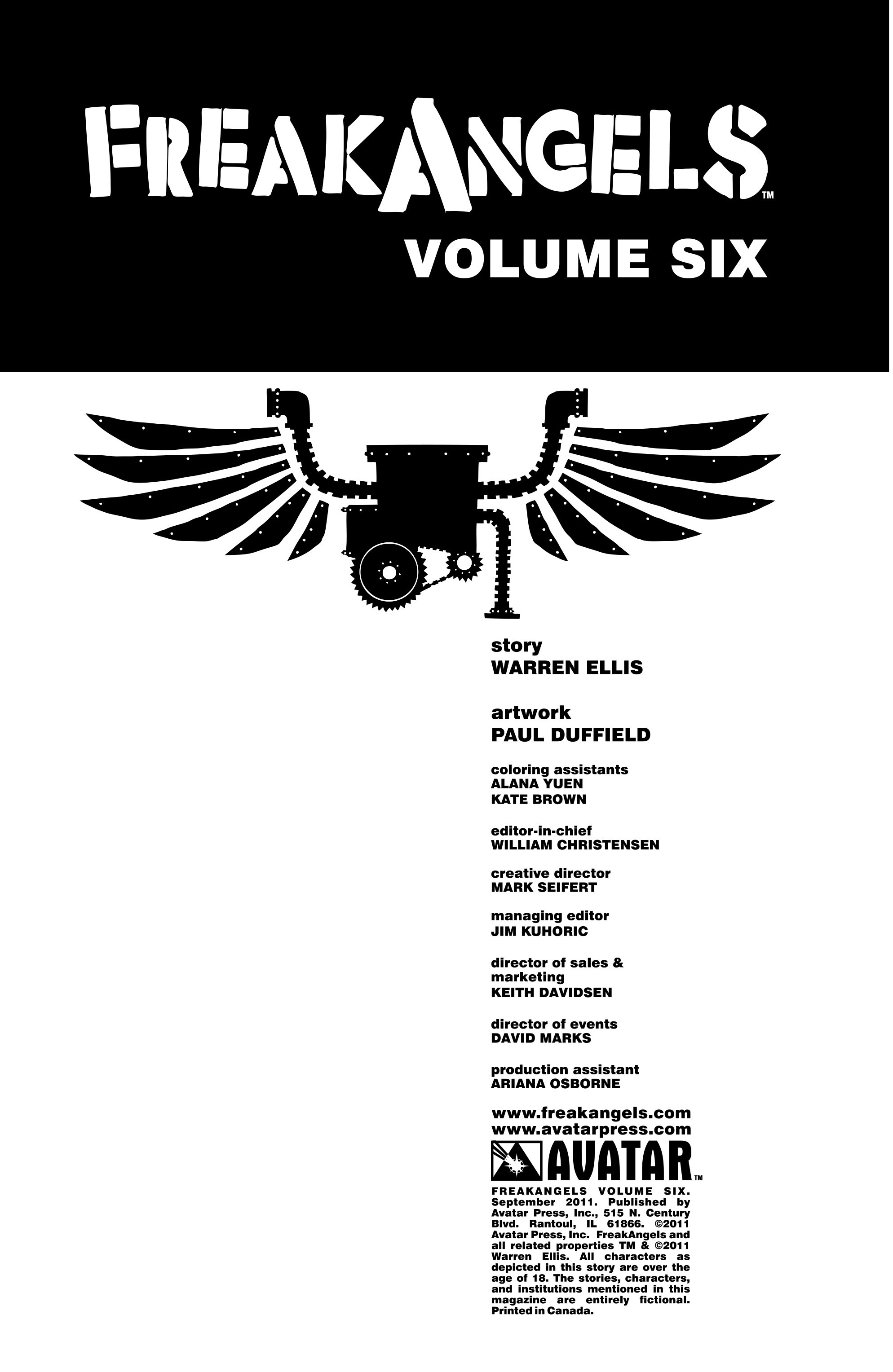 Read online FreakAngels comic -  Issue #6 - 2