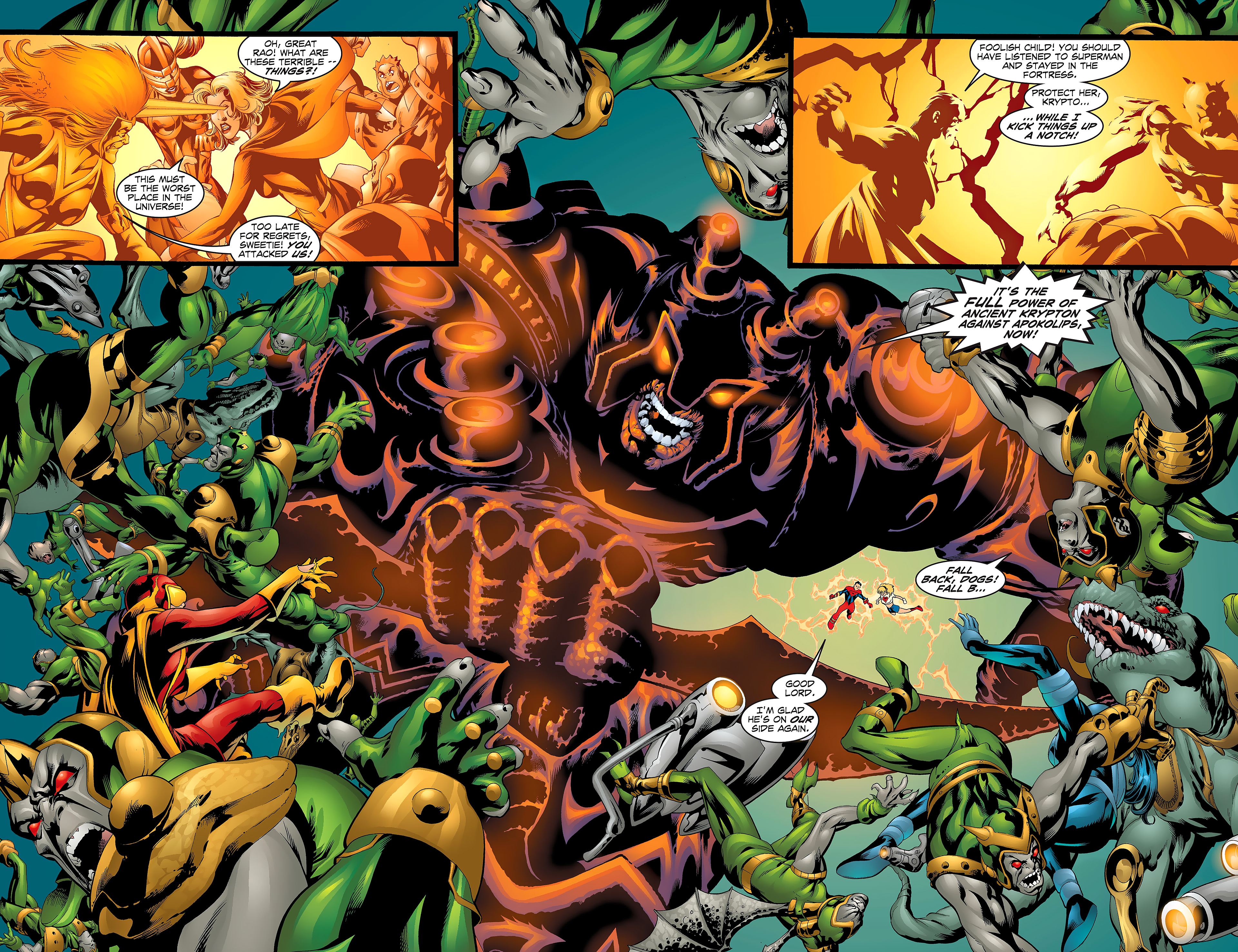 Read online Superman vs. Darkseid: Apokolips Now! comic -  Issue # Full - 17