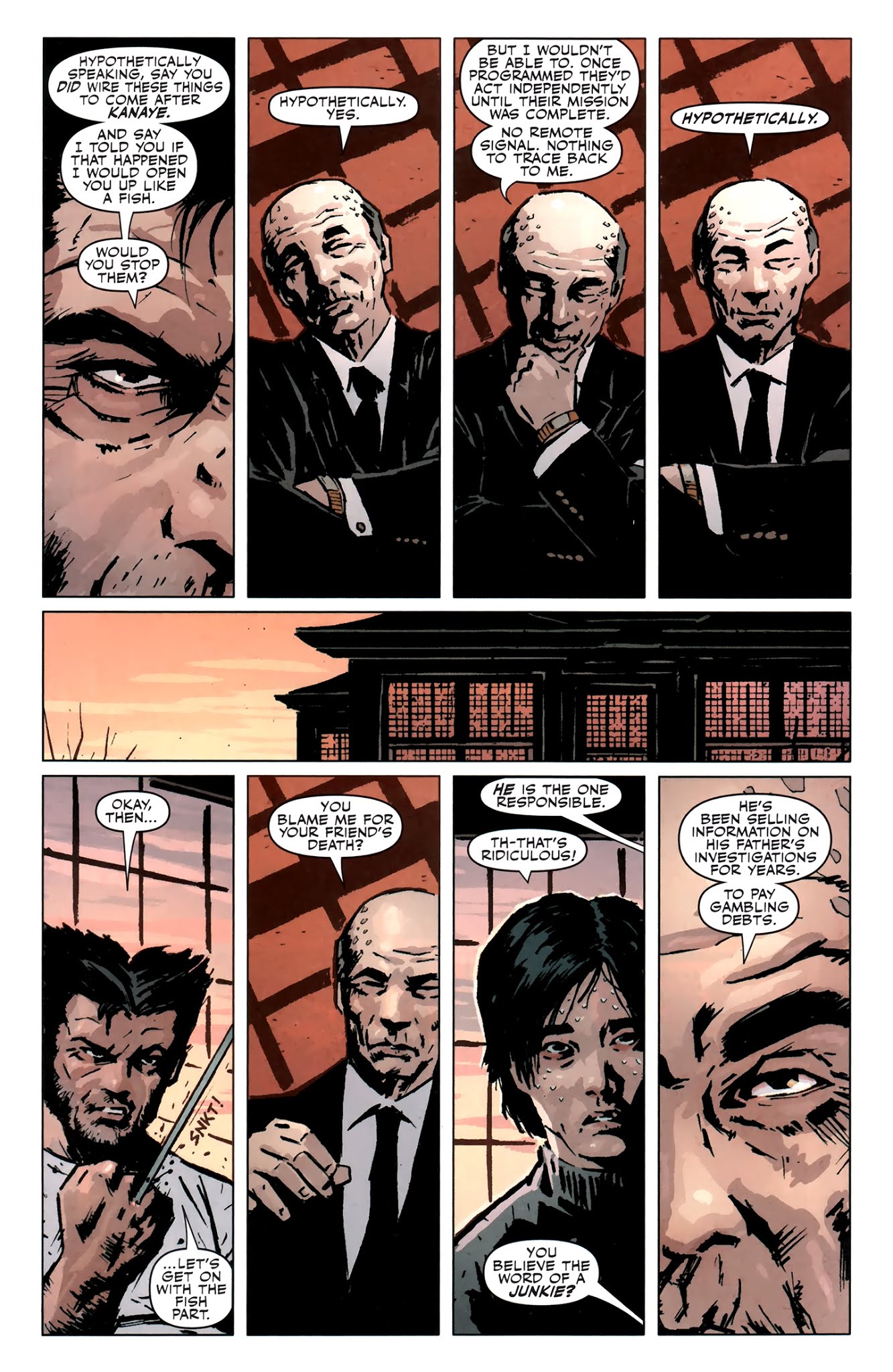 Read online Wolverine: Debt of Death comic -  Issue # Full - 31