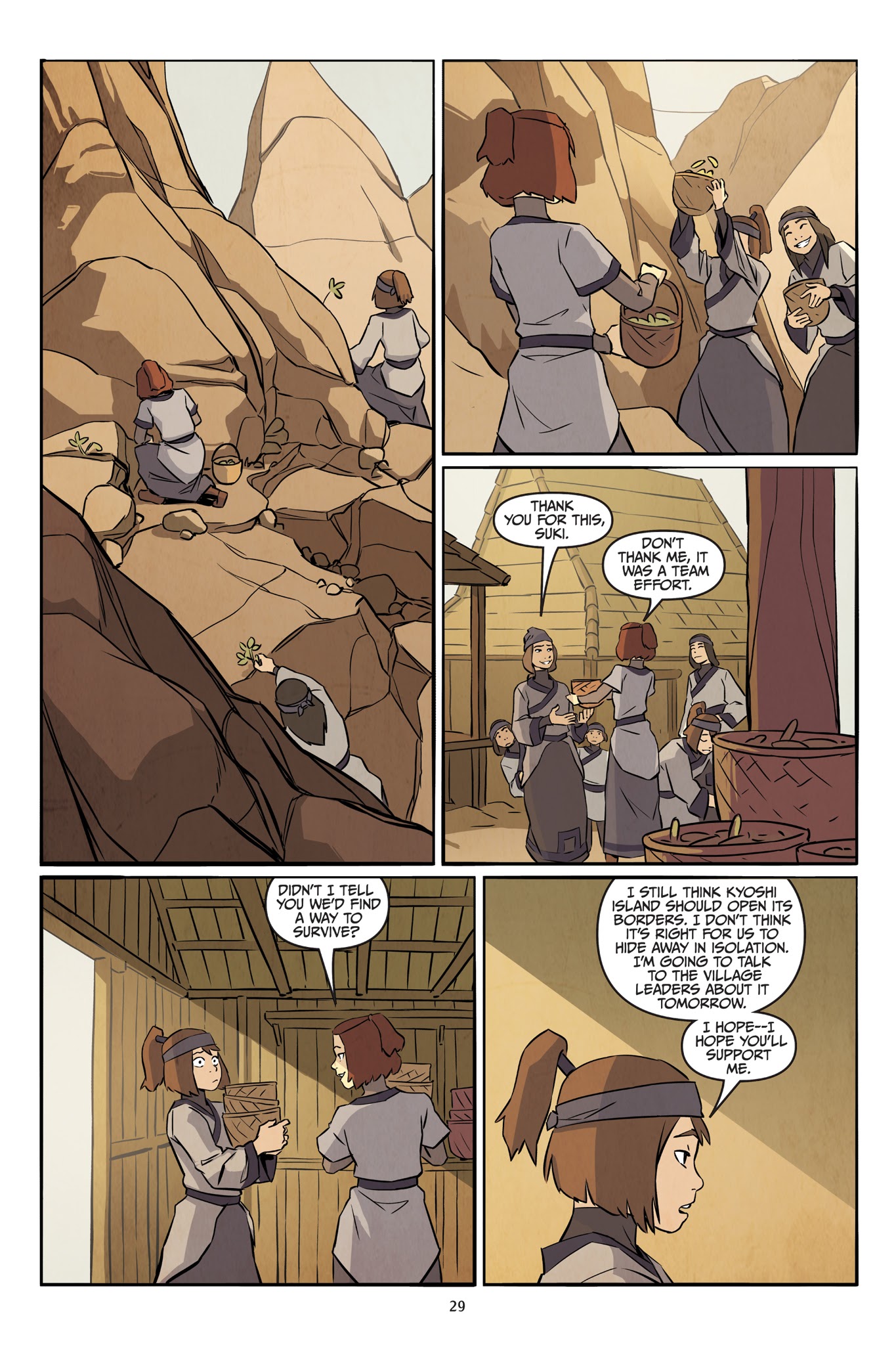 Read online Avatar: The Last Airbender – Suki, Alone comic -  Issue # TPB - 30