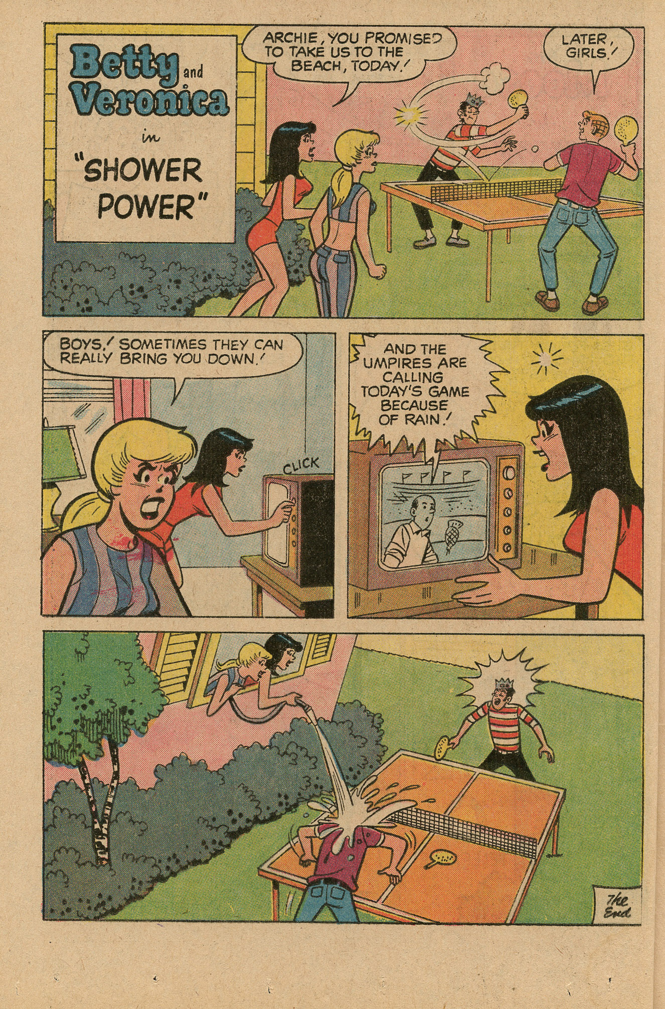 Read online Archie's TV Laugh-Out comic -  Issue #16 - 40