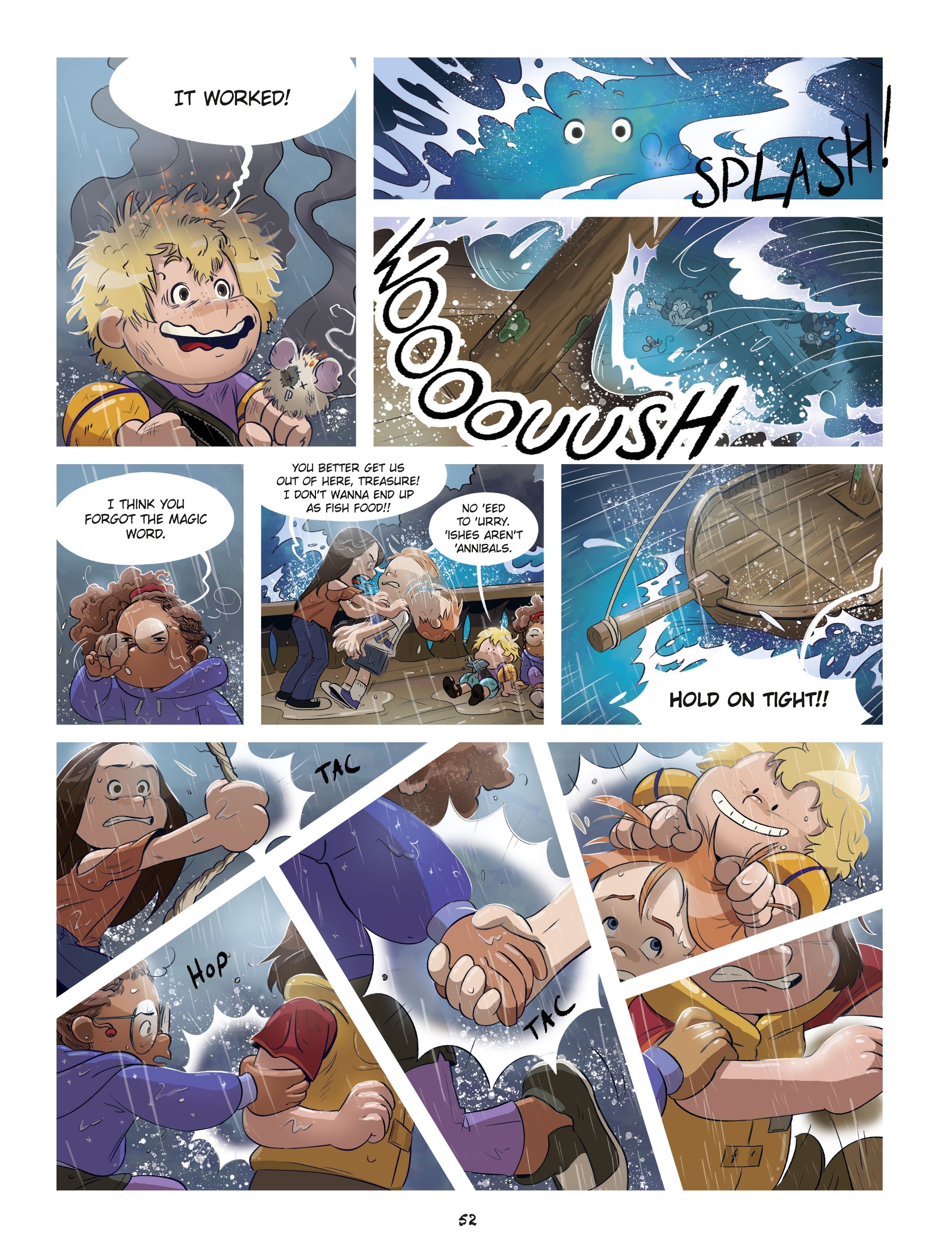 Read online Treasure: The Red Wave comic -  Issue # TPB - 52