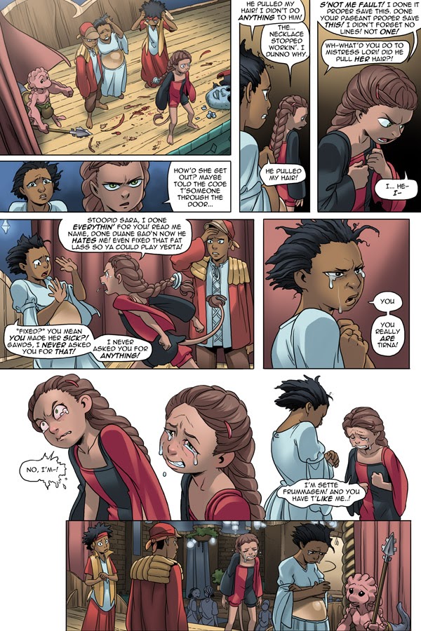 Read online Unsounded comic -  Issue #15 - 116