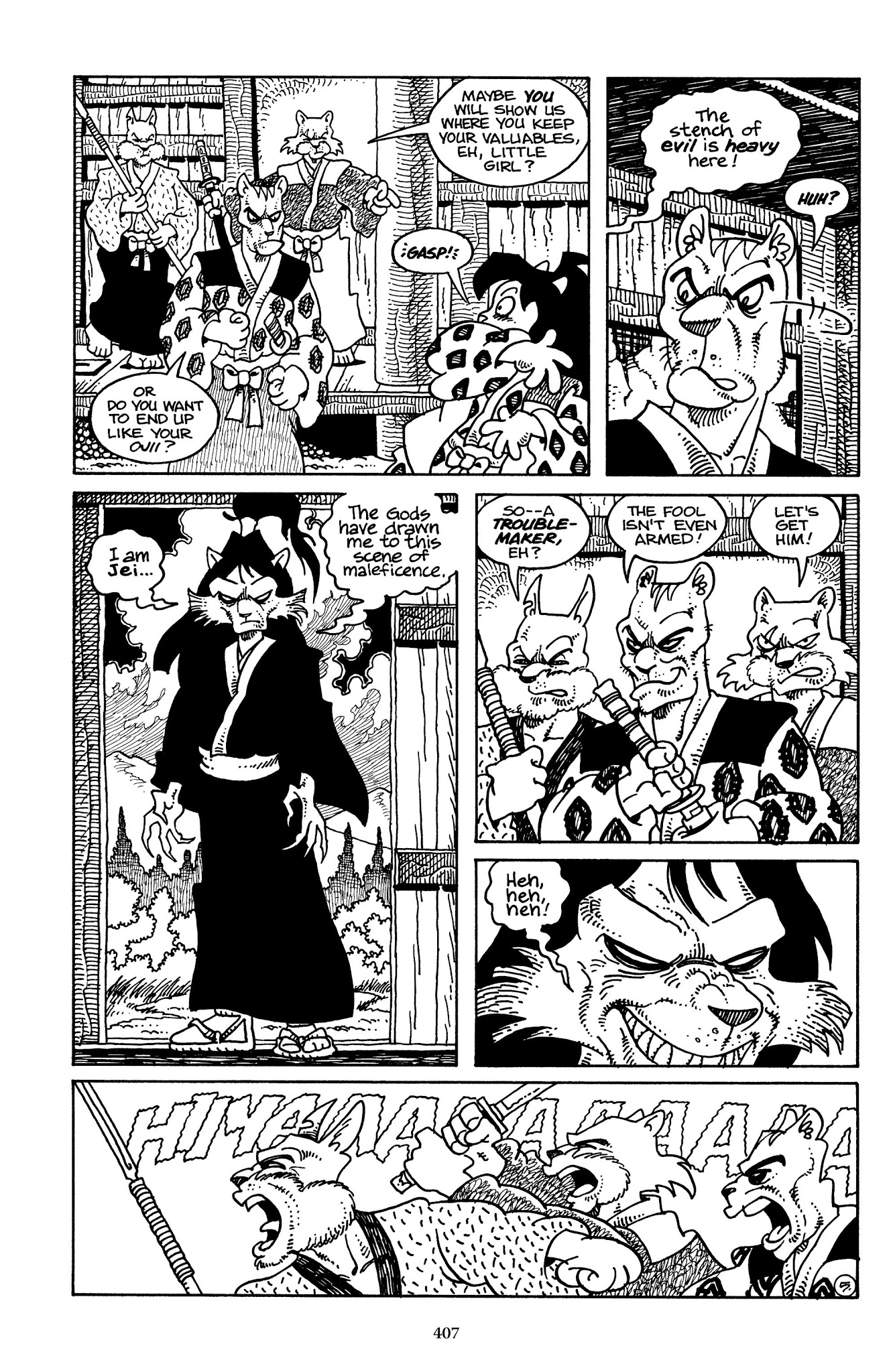 Read online The Usagi Yojimbo Saga comic -  Issue # TPB 1 - 397