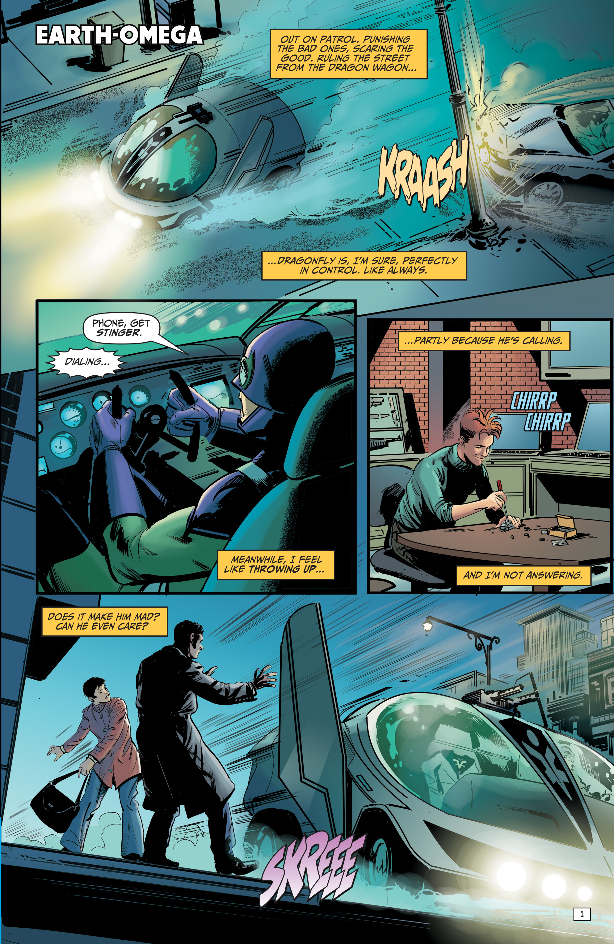 Read online Dragonfly & Dragonflyman comic -  Issue #4 - 3