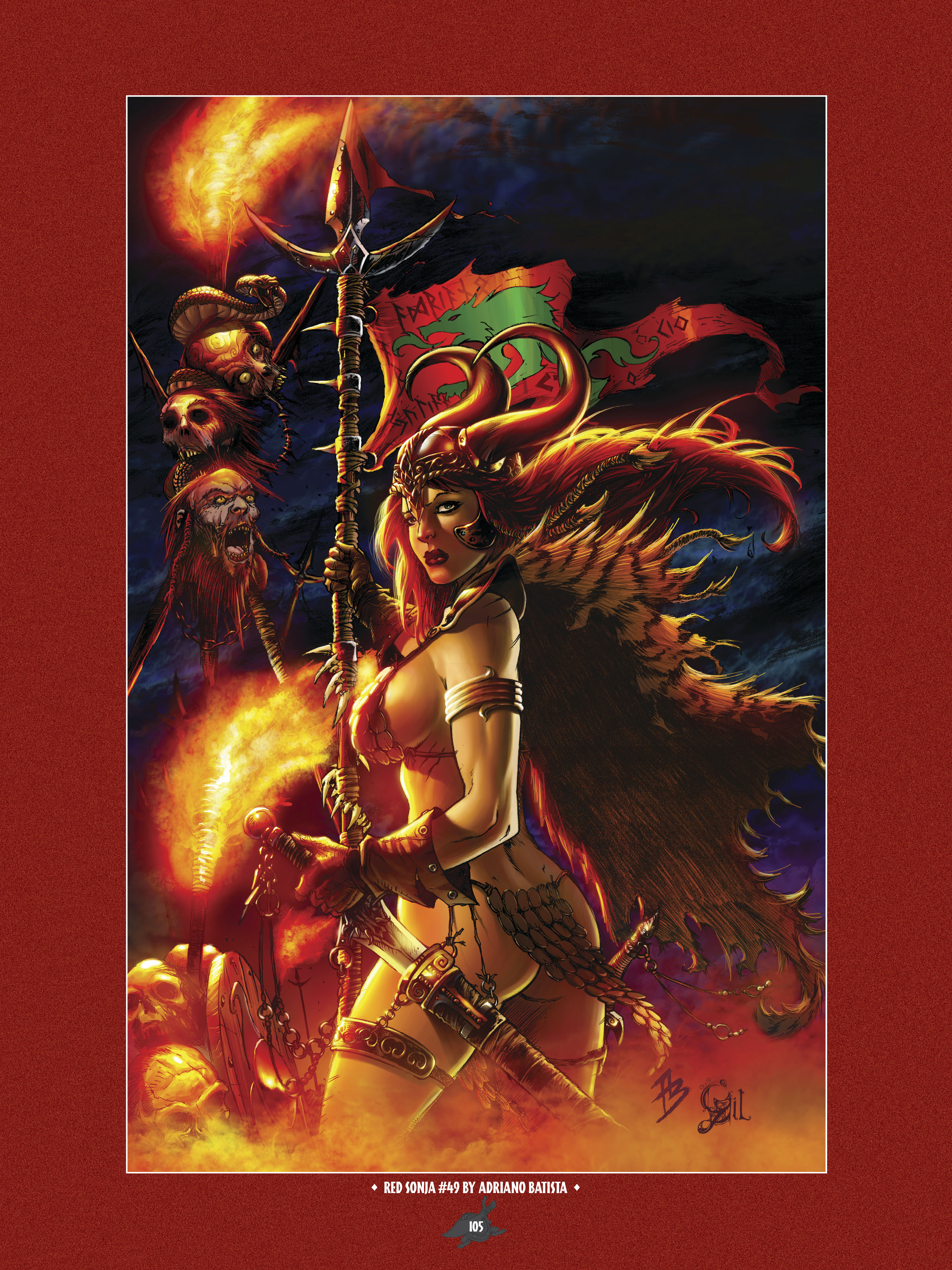 Read online The Art of Red Sonja comic -  Issue # TPB 1 (Part 2) - 4