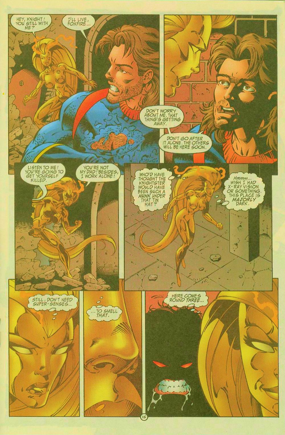 Read online Foxfire comic -  Issue #2 - 15