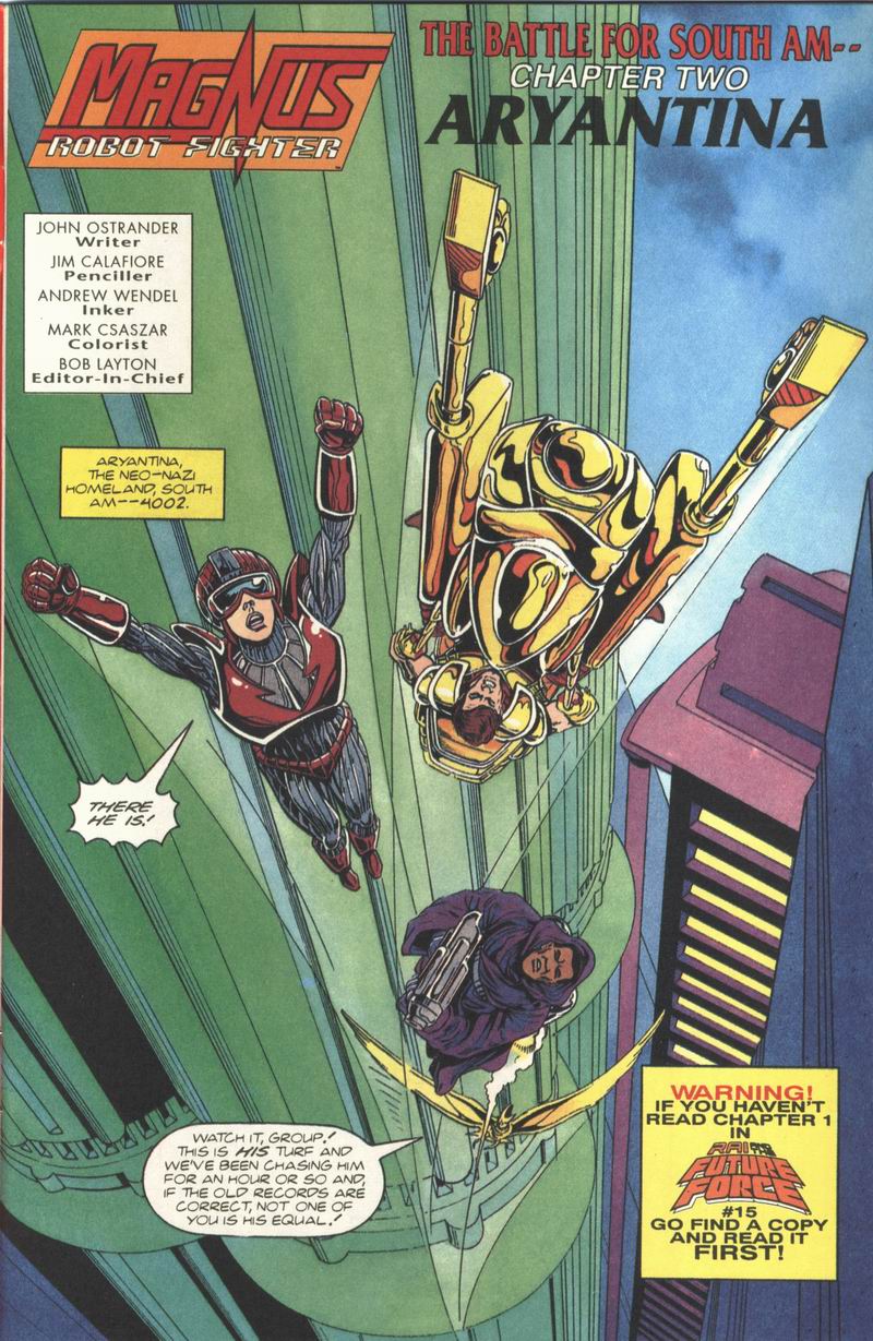 Read online Magnus Robot Fighter (1991) comic -  Issue #30 - 2