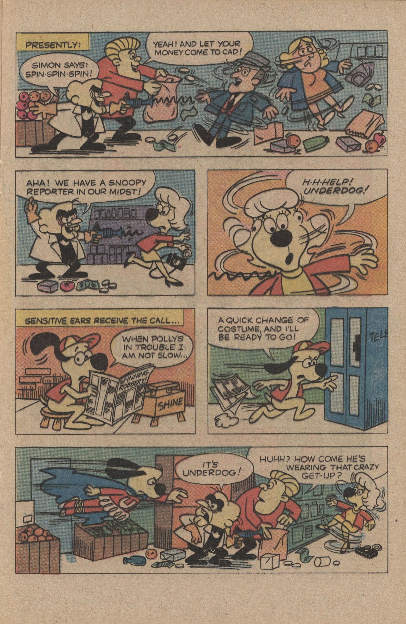 Read online Underdog (1975) comic -  Issue #4 - 13
