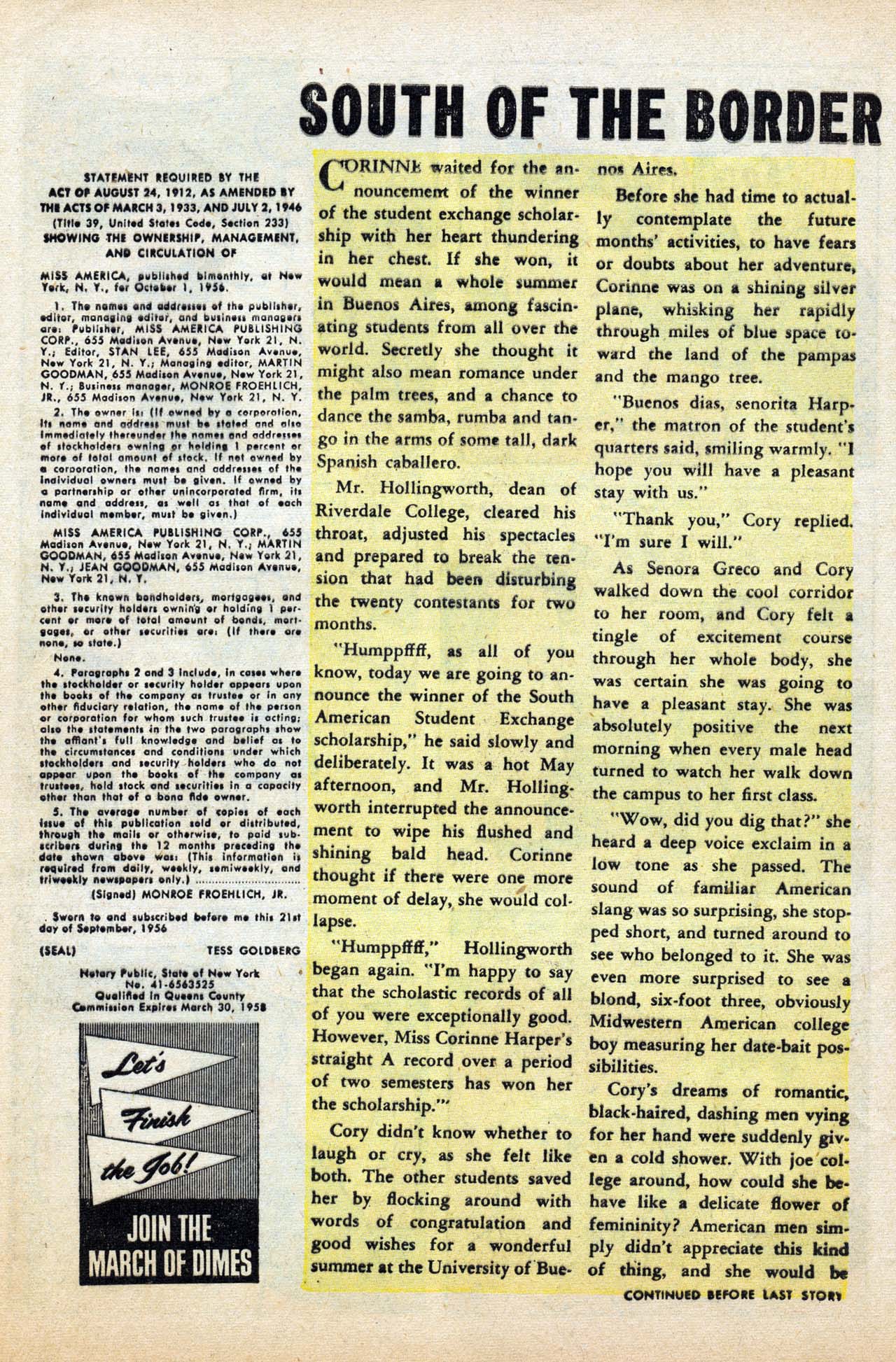 Read online Miss America comic -  Issue #85 - 8