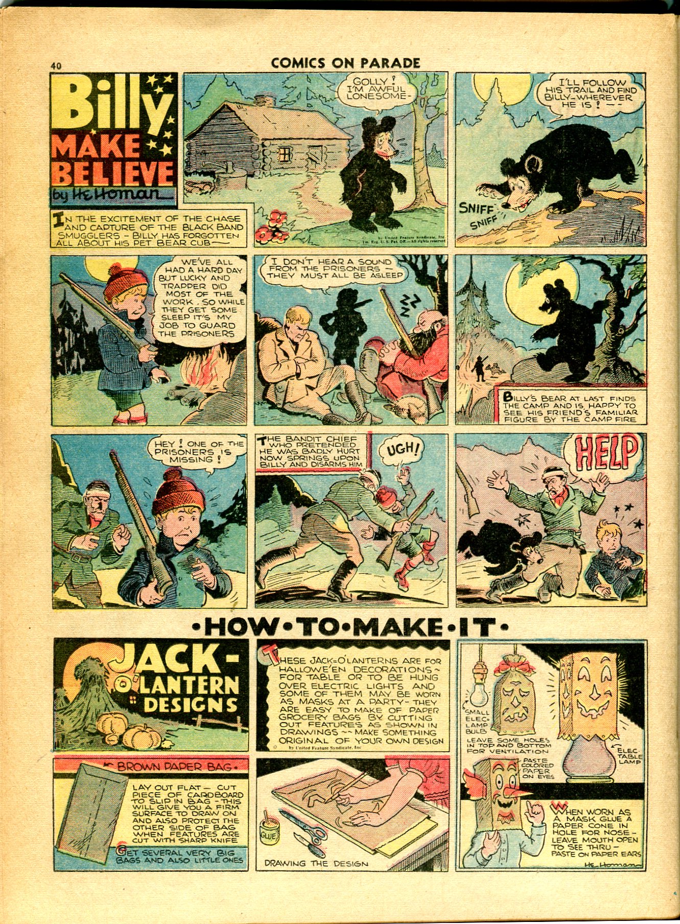 Read online Comics on Parade comic -  Issue #15 - 42