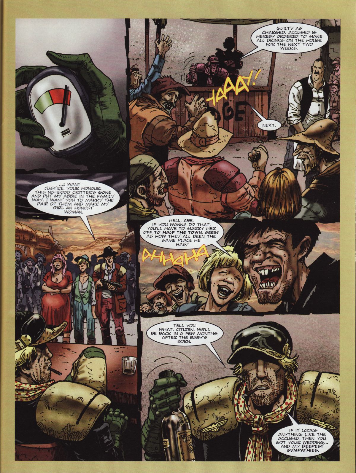 Read online Judge Dredd Megazine (Vol. 5) comic -  Issue #239 - 77