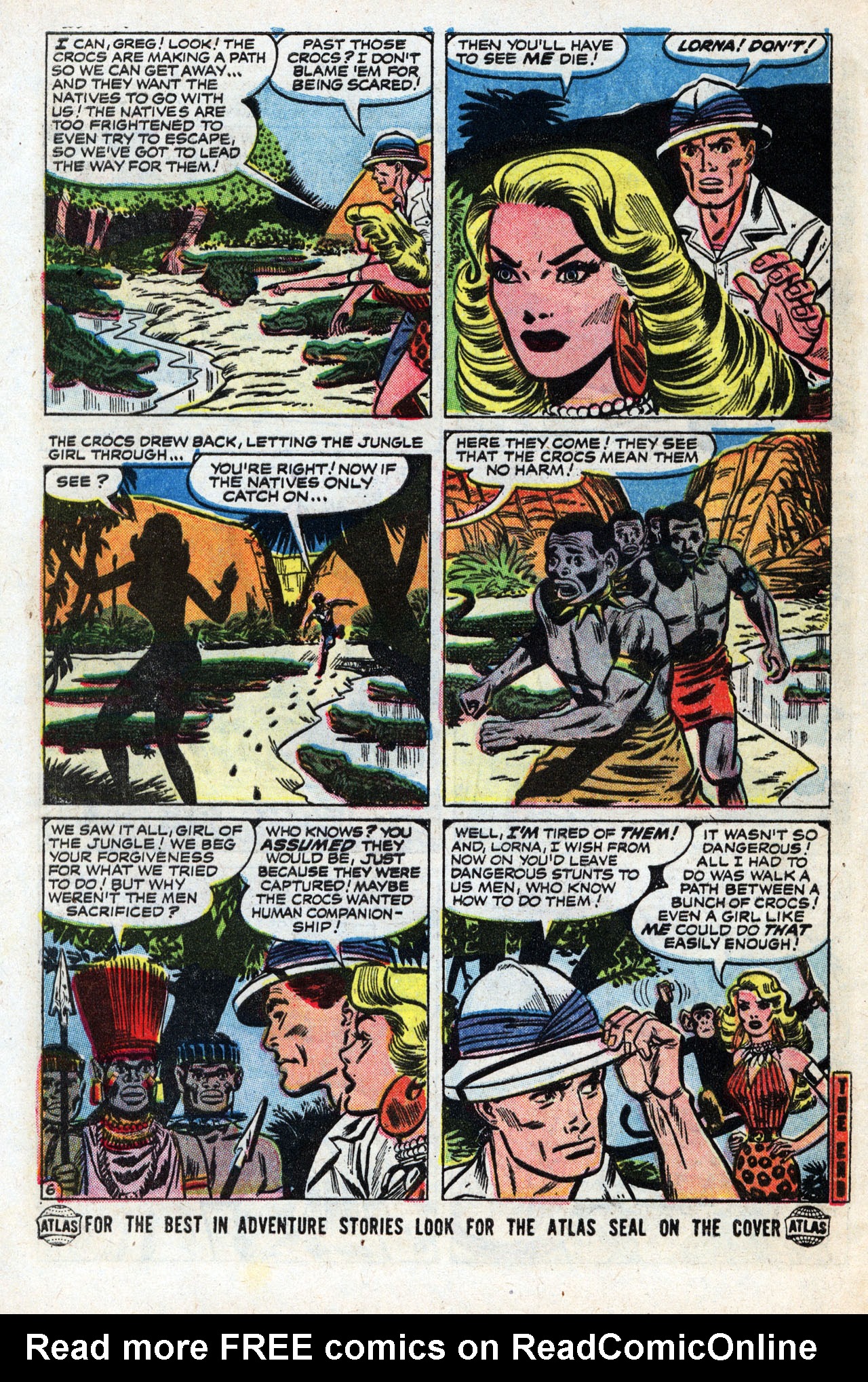 Read online Lorna, The Jungle Girl comic -  Issue #13 - 32