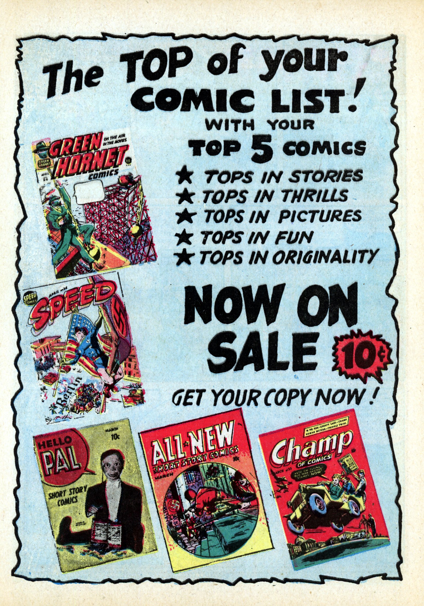Read online Champ Comics comic -  Issue #25 - 54
