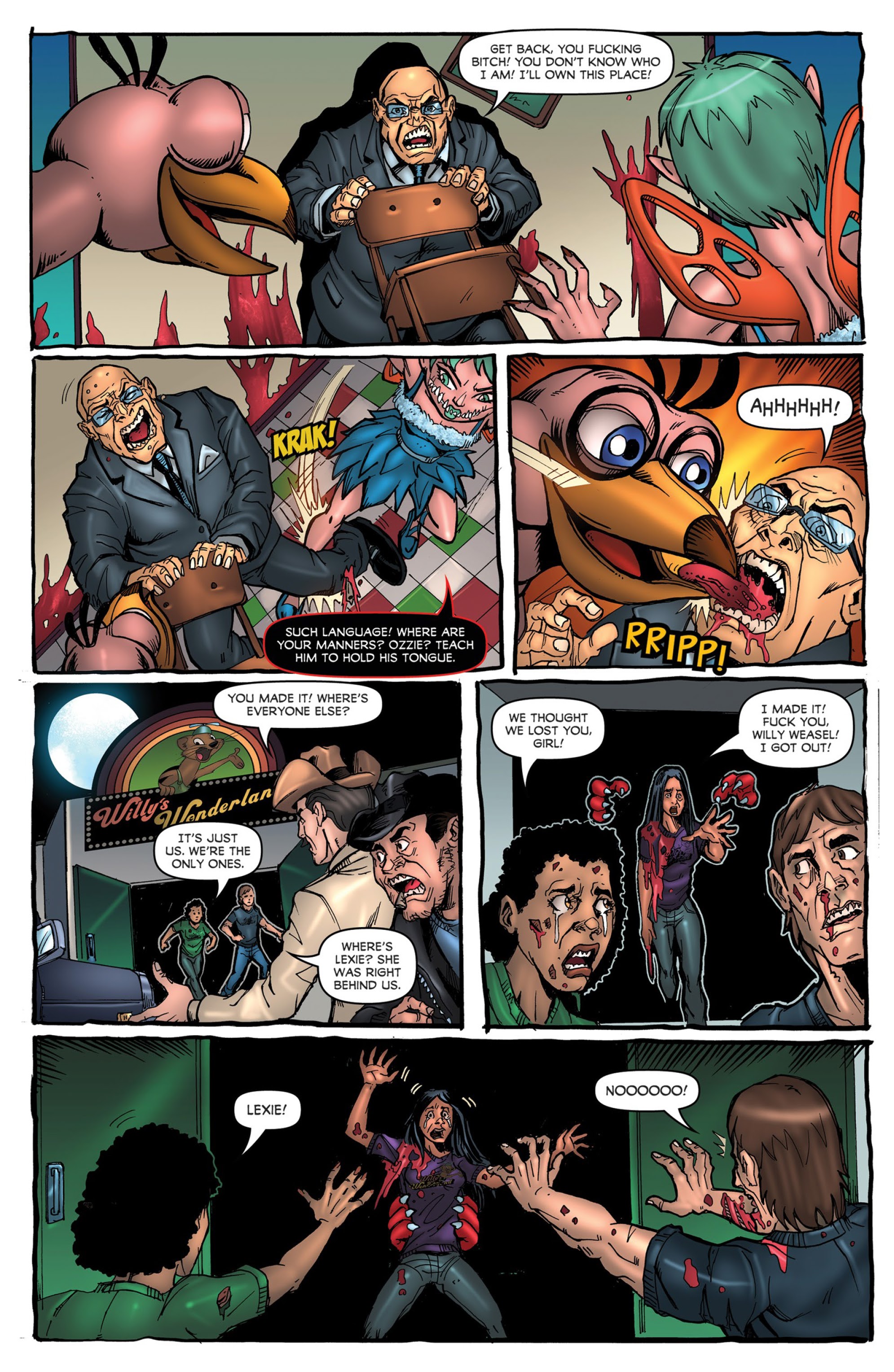 Read online Willy's Wonderland comic -  Issue #2 - 21